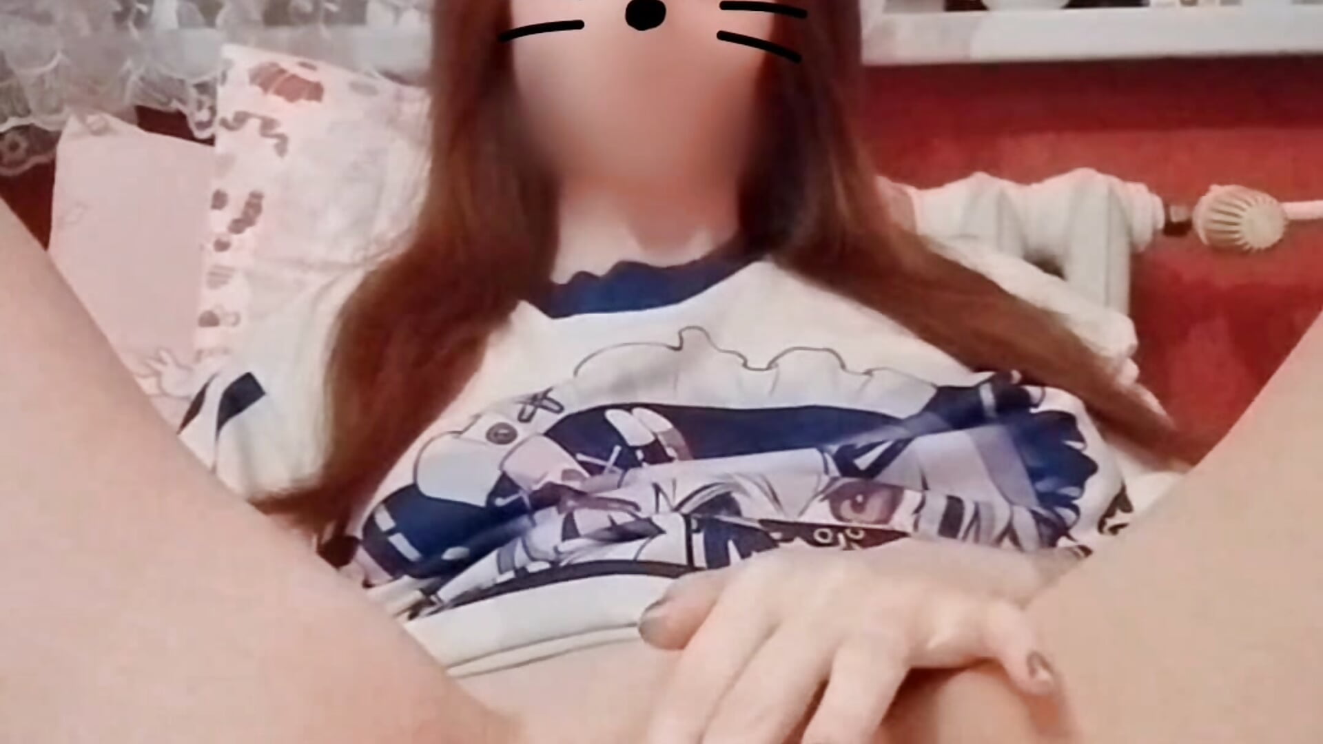 恥ずかしがり屋の子猫だけど 自分のおまんこで遊んでたの。静かにしなきゃいけなかった ♡ - video by lovely_nekochan cam model