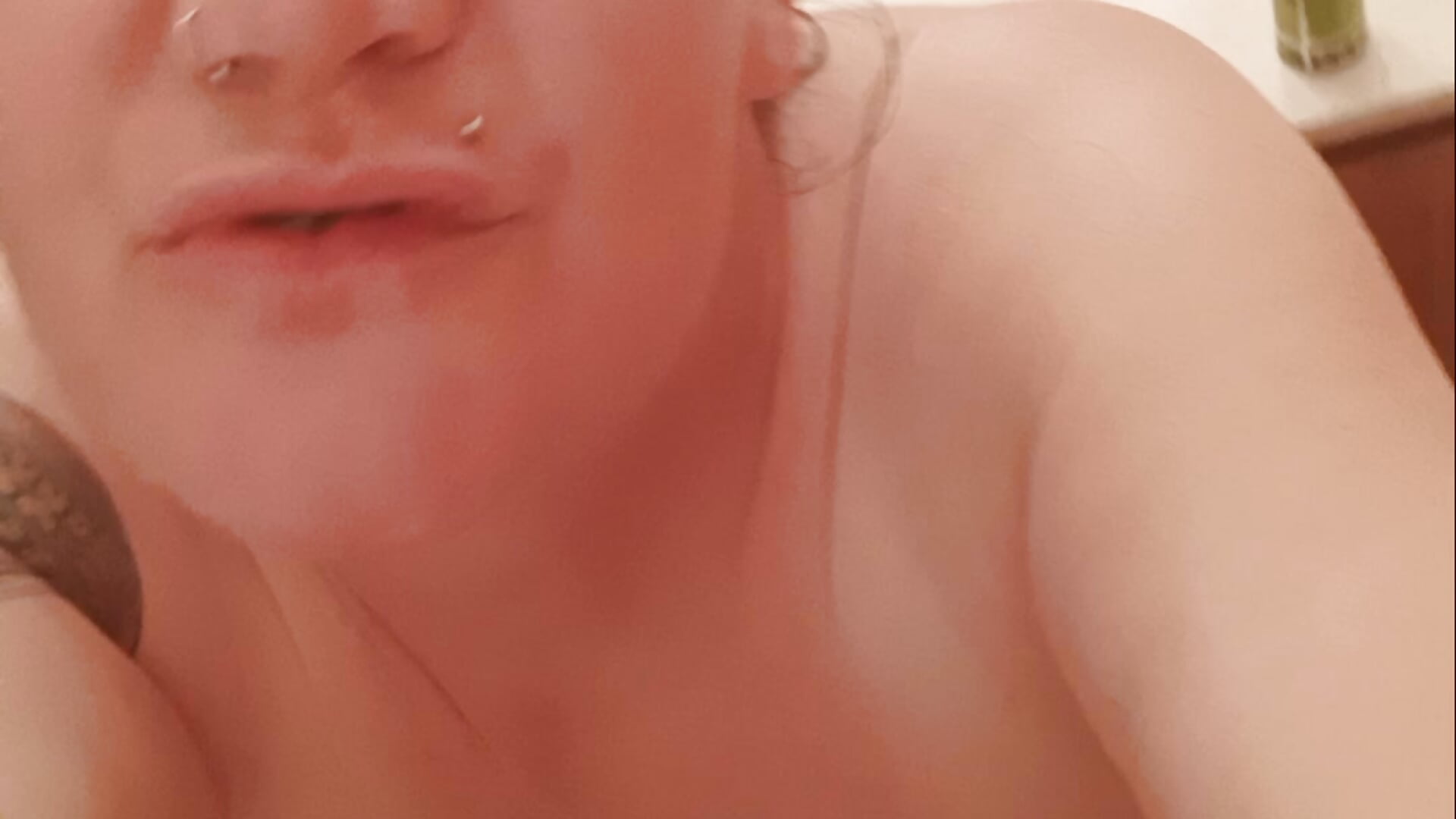 Fresh out the shower and ready to be bent over