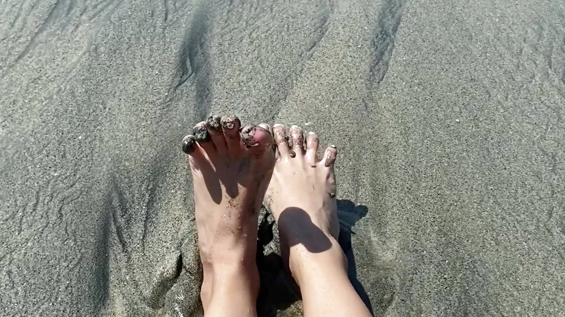 Mis pies en el mar 🌊