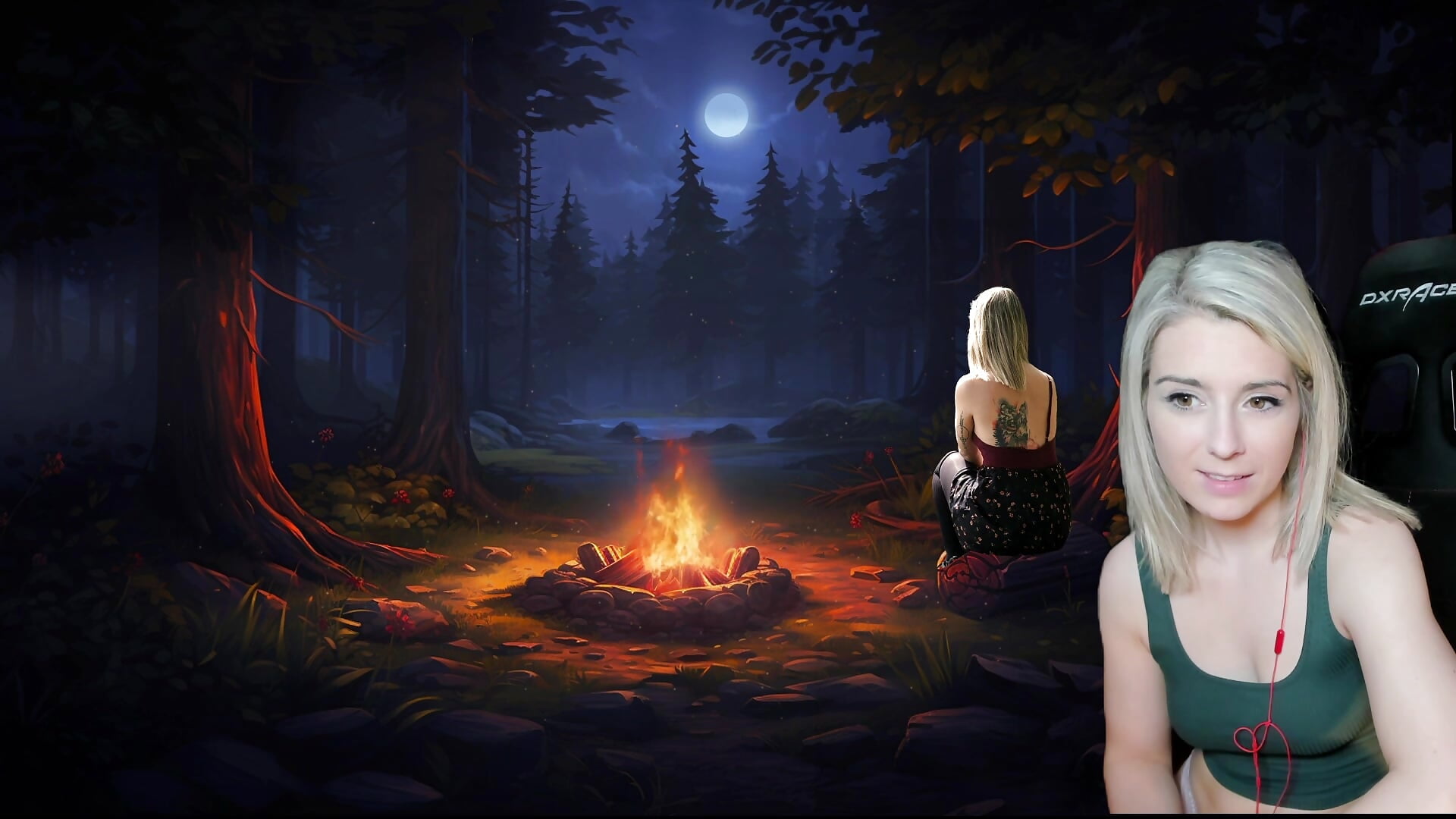 Schatten der Leidenschaft eine Fantasy Erotikgeschichte - video by Lisaonthemoon cam model