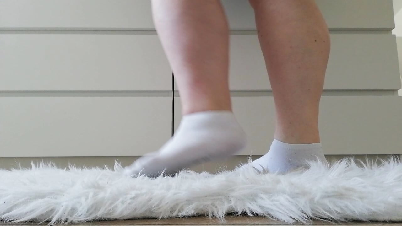 For my foot lovers - video by BigBelly_BBW cam model