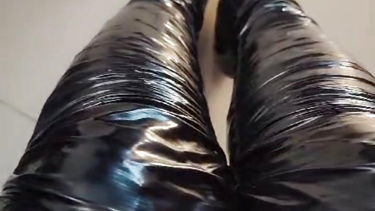 leather boots 🖤 - video by Janna_Rousse_ cam model