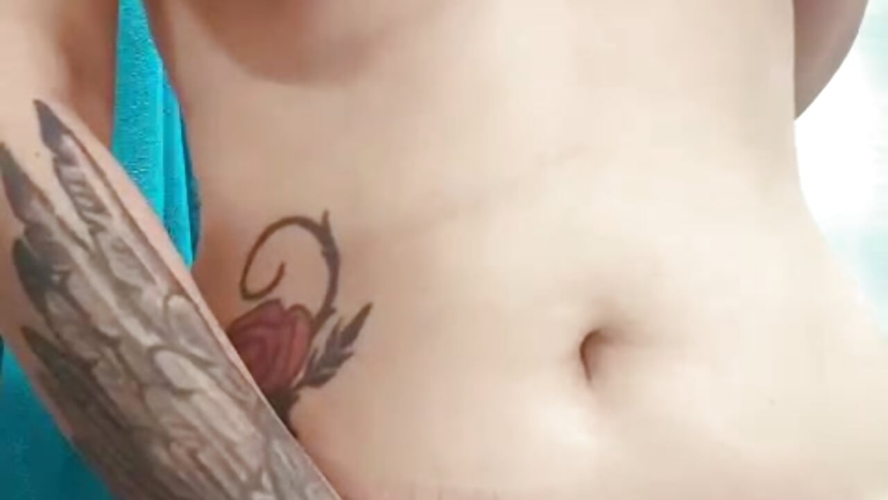 Masturbate on bathroom