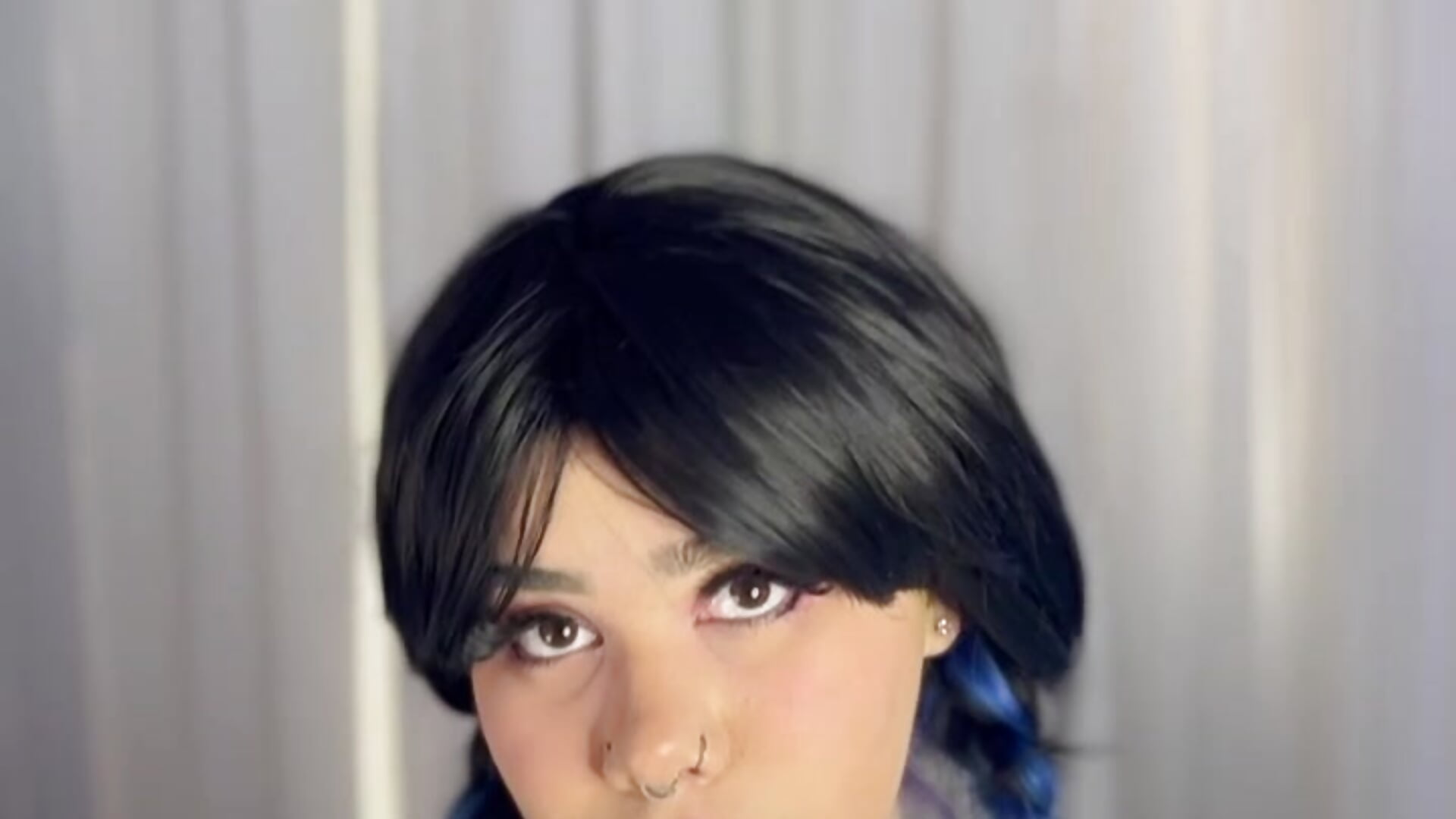 Tits out! (wednesday cosplay) - video di albaismynameX modella di cam