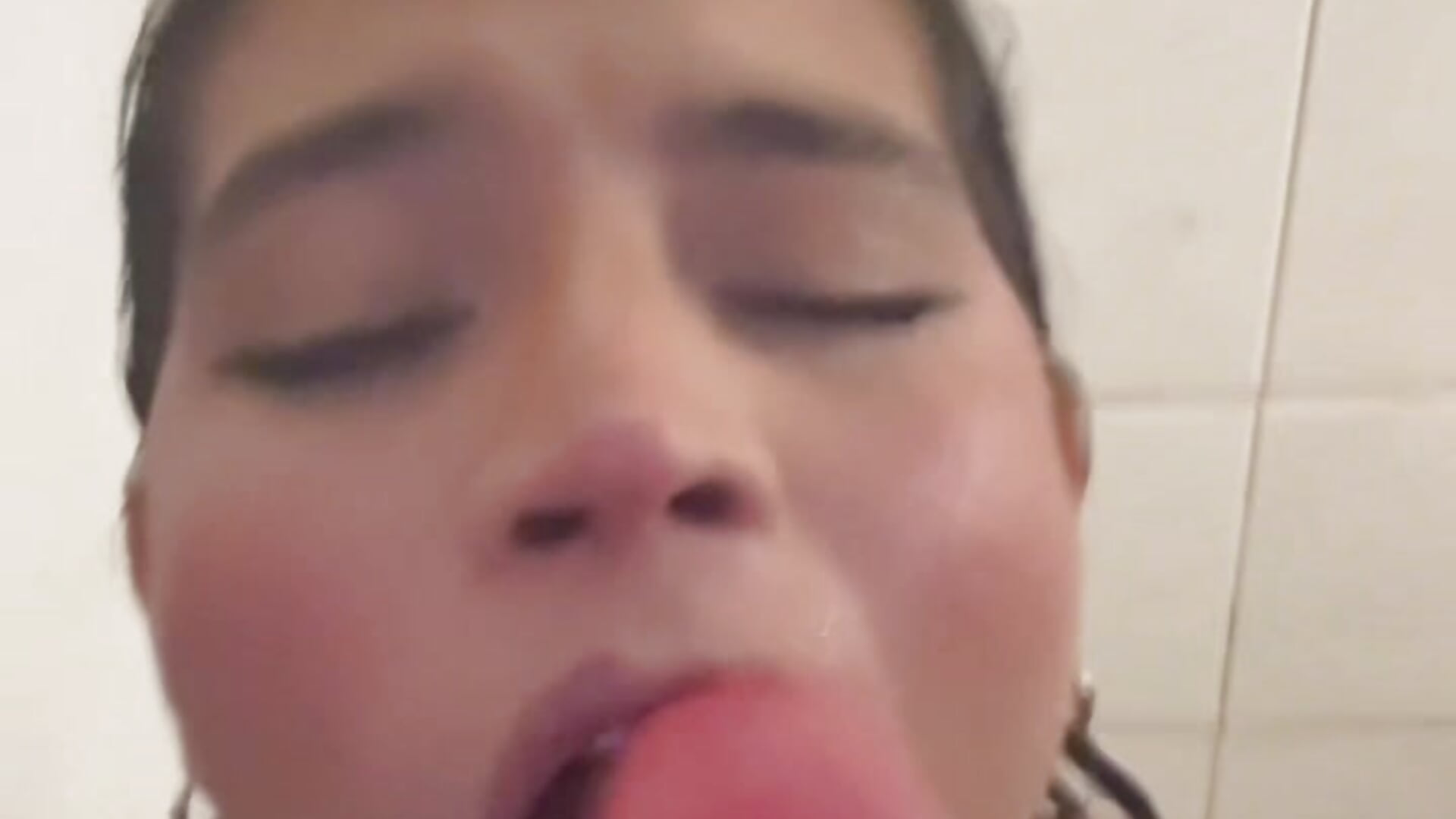 I suck your dick in our night shower