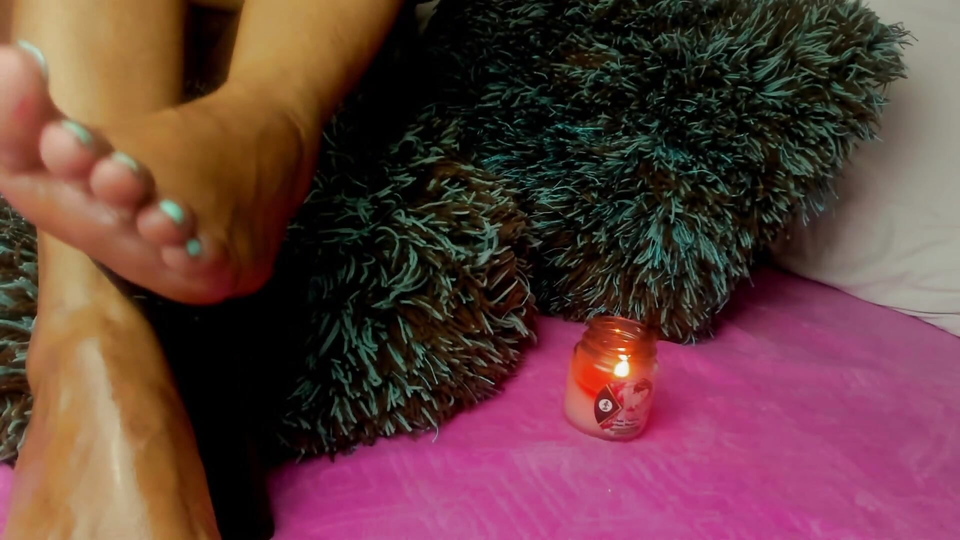 Feet and hot oil