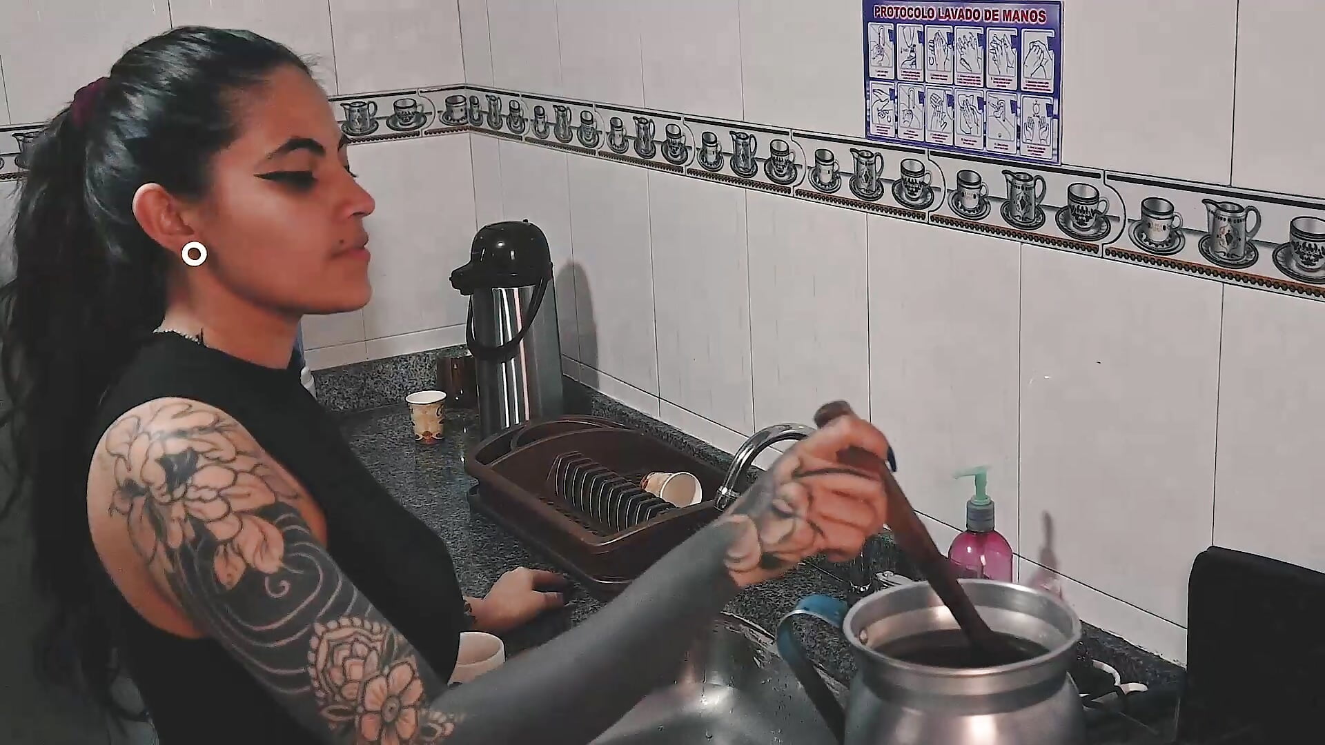 cooking for you, in sensual dress ♥♥ - video by Cori_Paige cam model