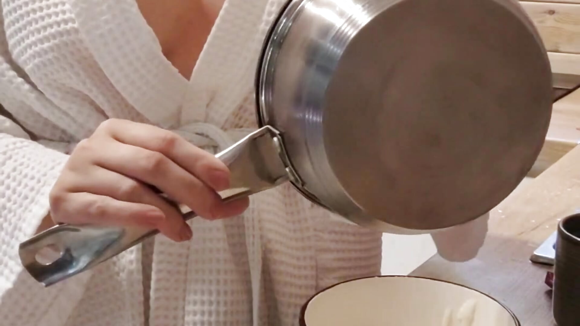 I'm making breakfast for you and me after the best night I've ever had with you - video by Bella_Suns cam model