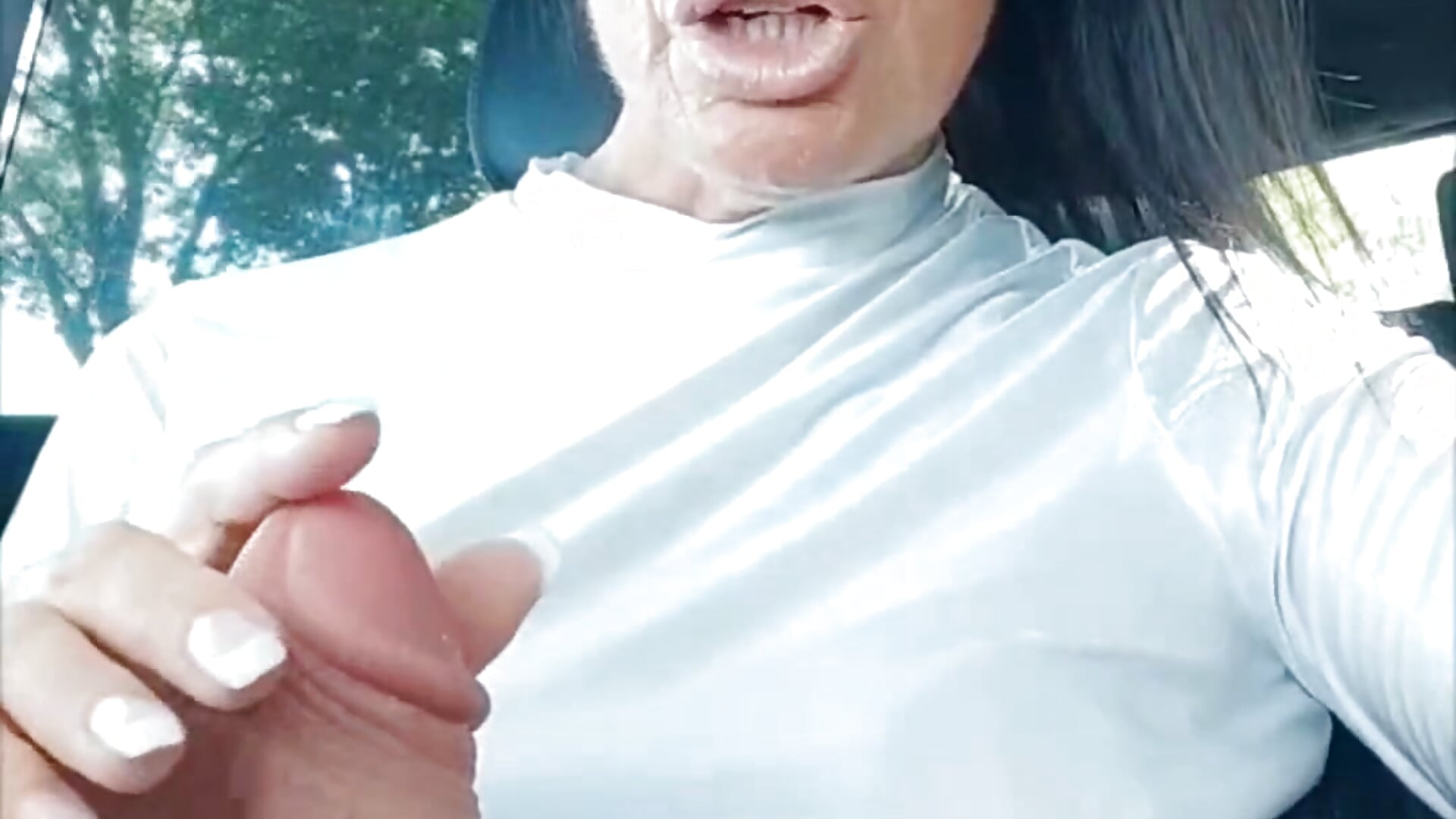 Wichsanweisung mit Countdown für den notgeilen Autofahrer 🚗 - video by Misses-Cougar cam model