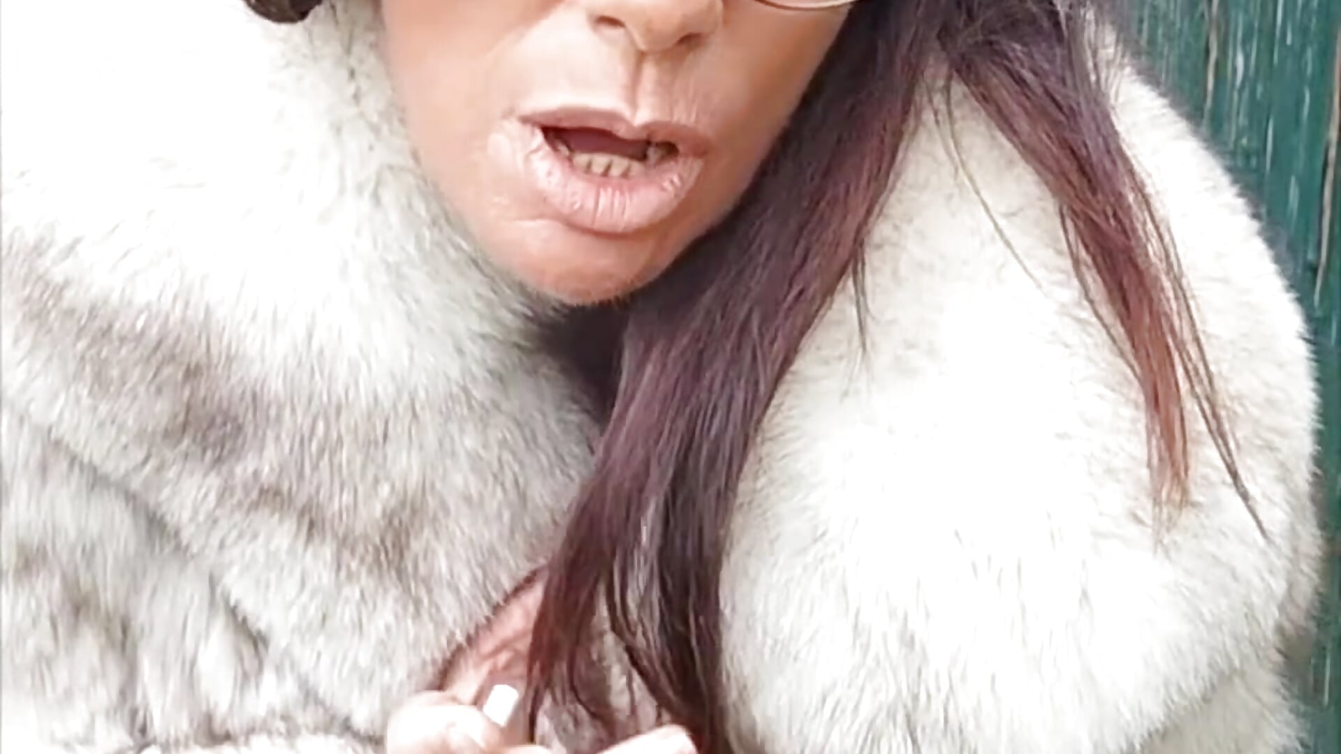 Fur coat, Milf and a BIG squirt - video by Misses-Cougar cam model