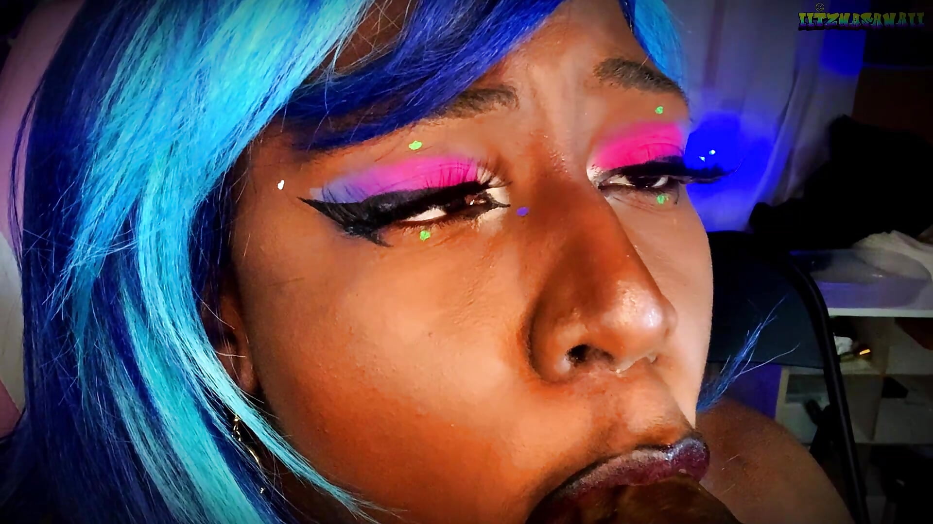 Iridian Elva ~ Comfy CockSucker! Ahegao x Deepthroat POV! - iiitznasanaiii主播的视频