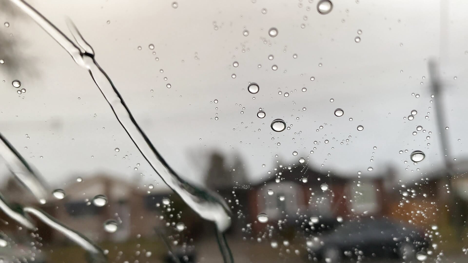 Perfect Rainy Day from Window (My Dream)