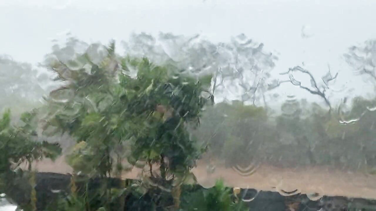 Rain from Window