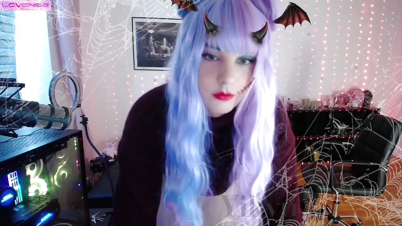 Ahegao slut craving for cock