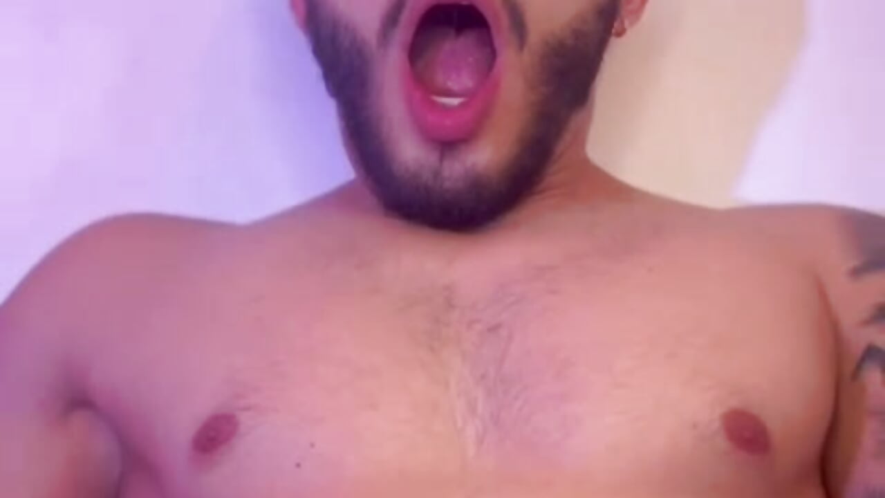 Young, hot, muscular, and fit guy jerks off his cock until he convulses with satisfaction.(slow cam)
