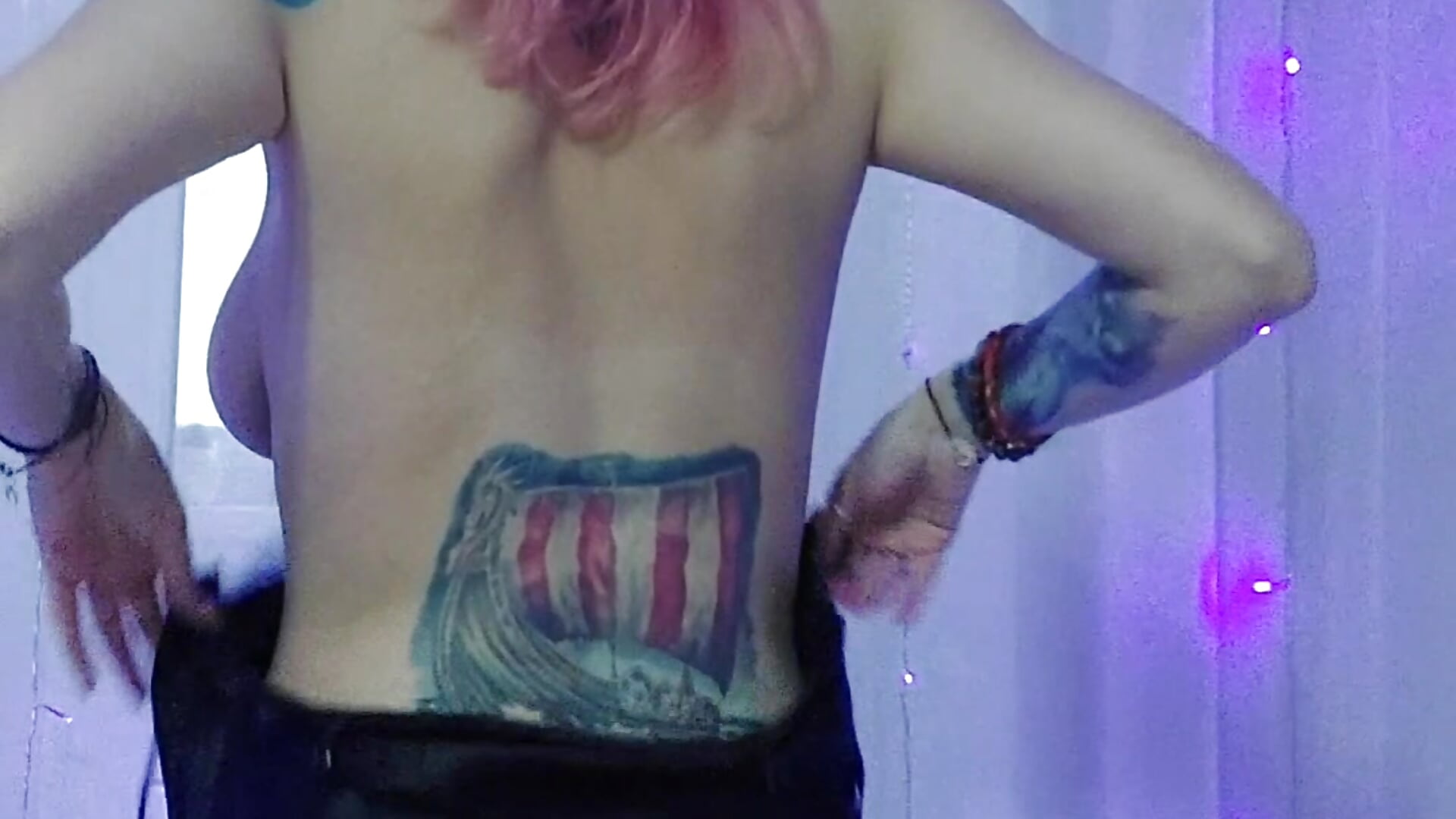 black dress - video by BlueXOwl cam model