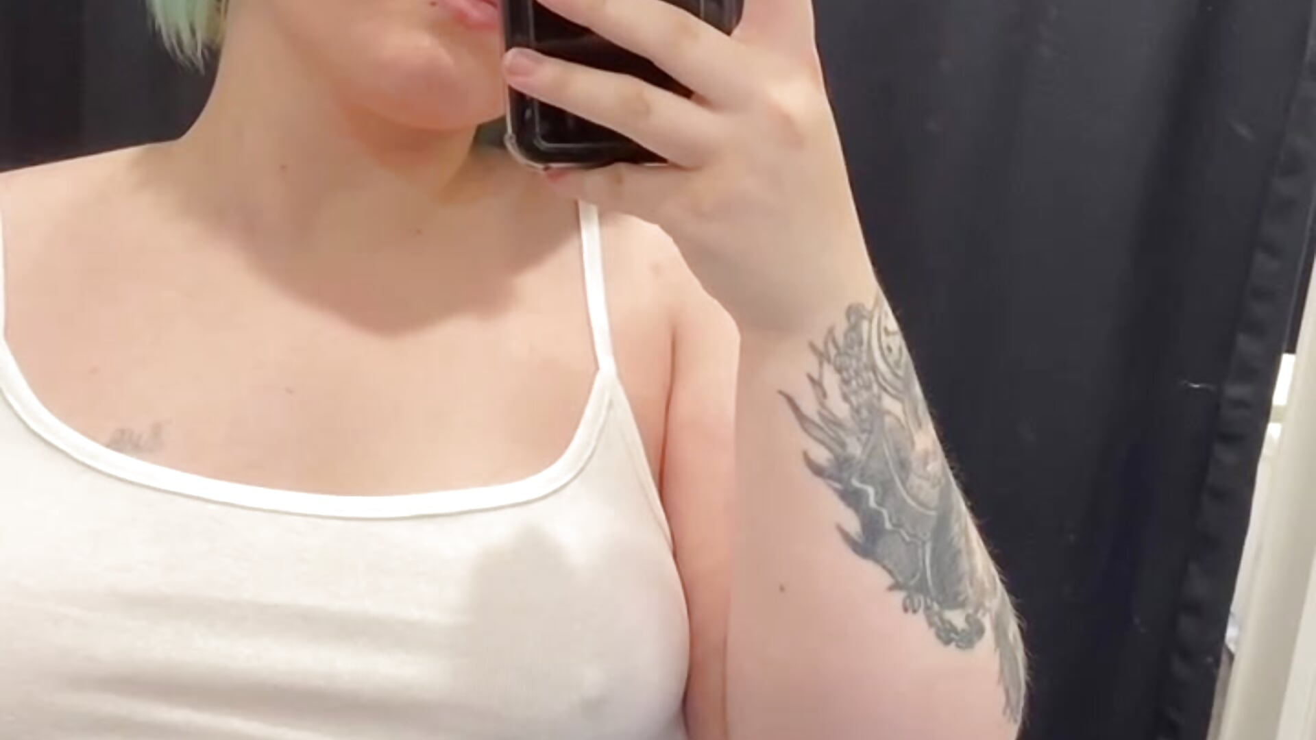 Teasing in dressing room