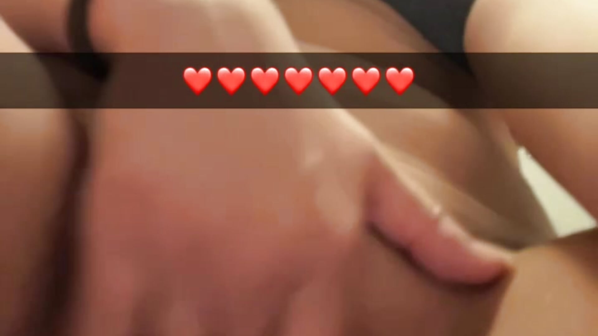 snap exclusive pussy rub in kitchen