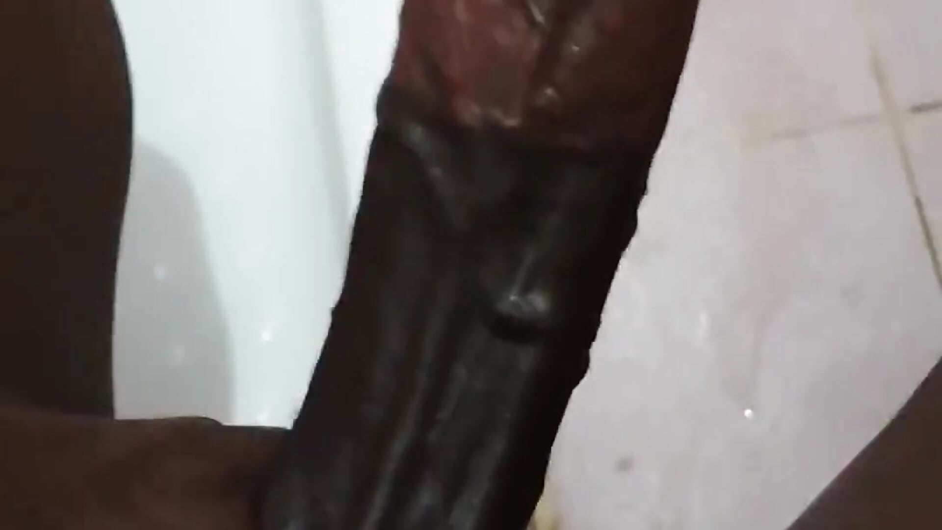 Recording  myself masturbating in shower hiding from wife - video by nubiankingkush cam model