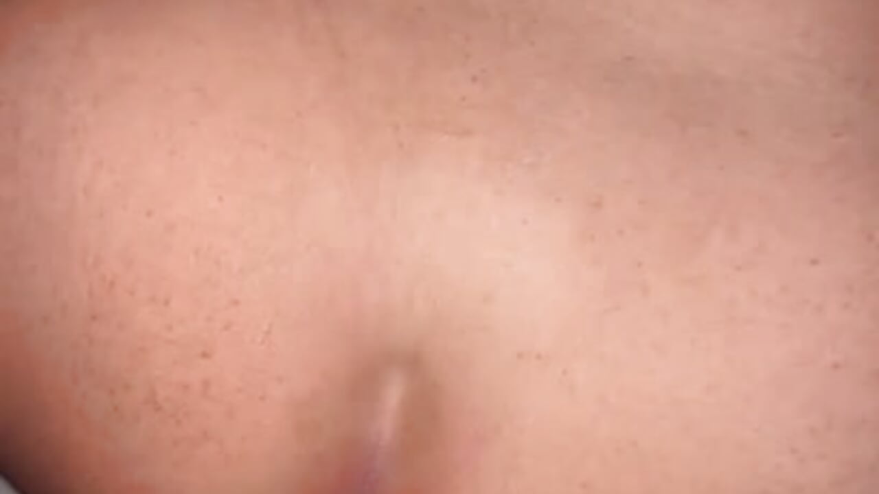 he cum on my ass