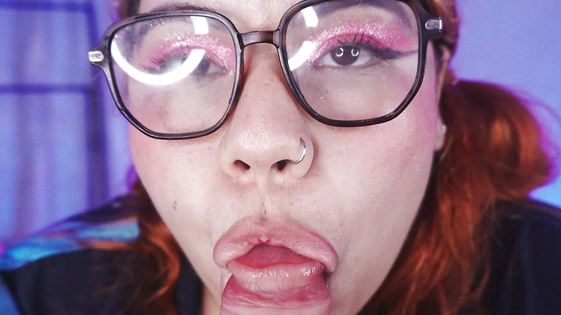 BBC-roleplay girlfriend cum in my glasses💕 - vídeo de la modelo de cam Samanta_Bigboos