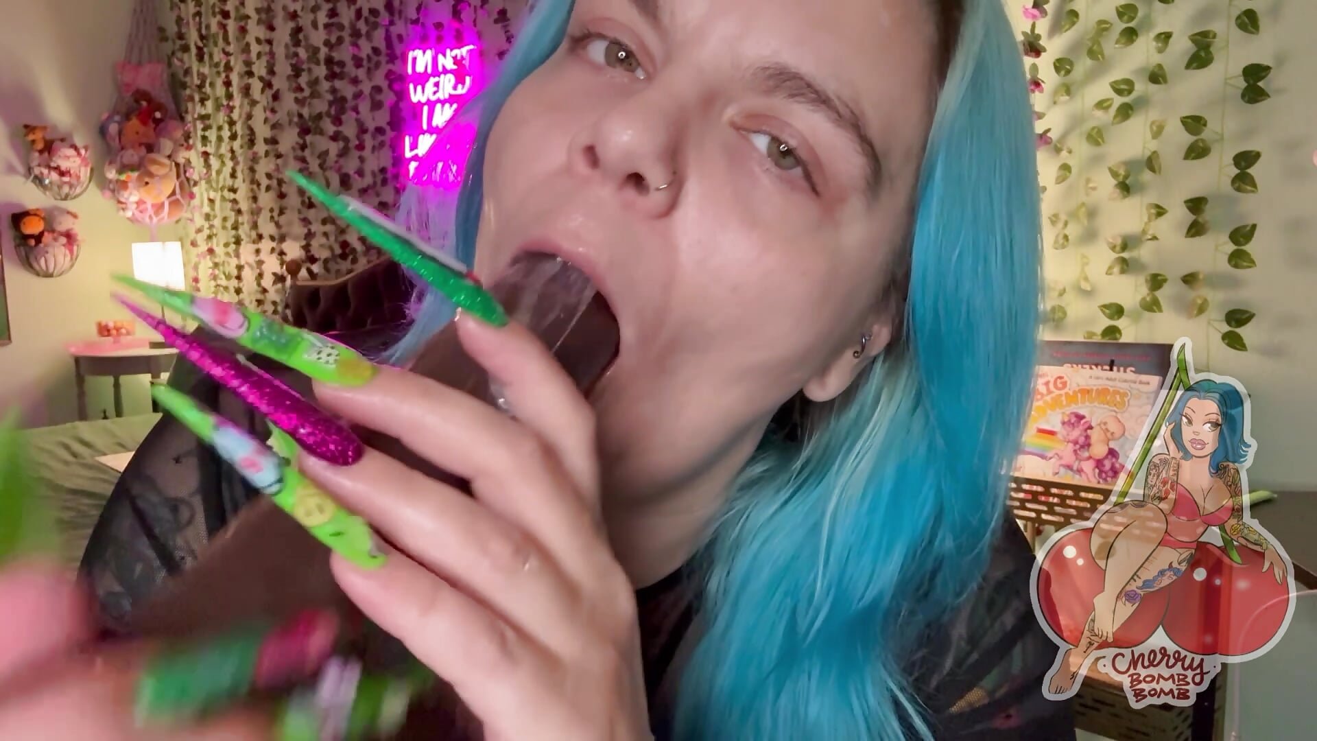 Daddy’s lil deep throat Queen