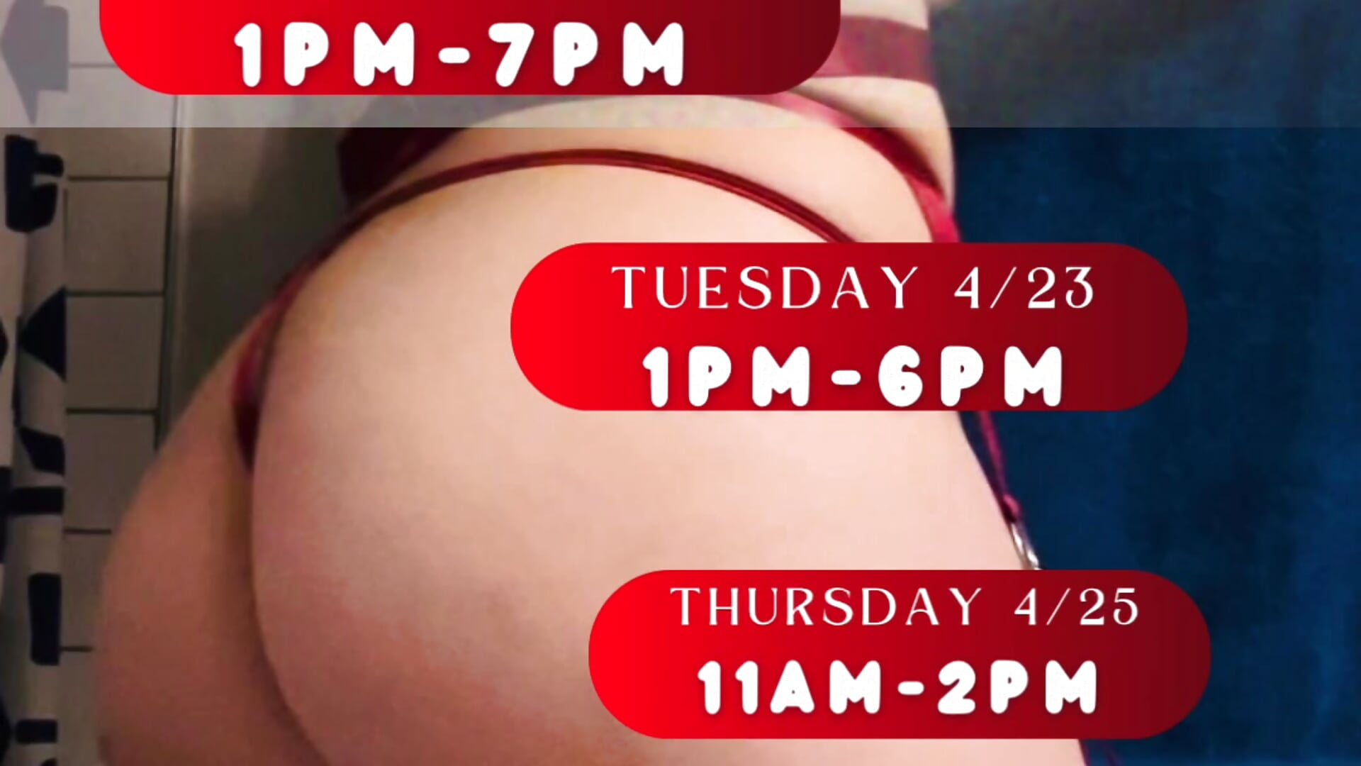 New schedule