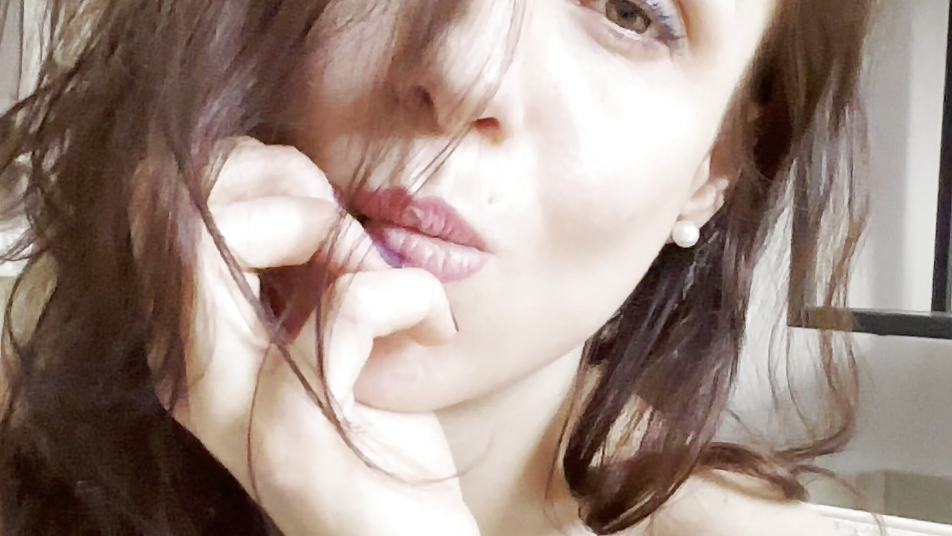 Natural Close-up & Messy Hair - video av Mary_Wet cam model