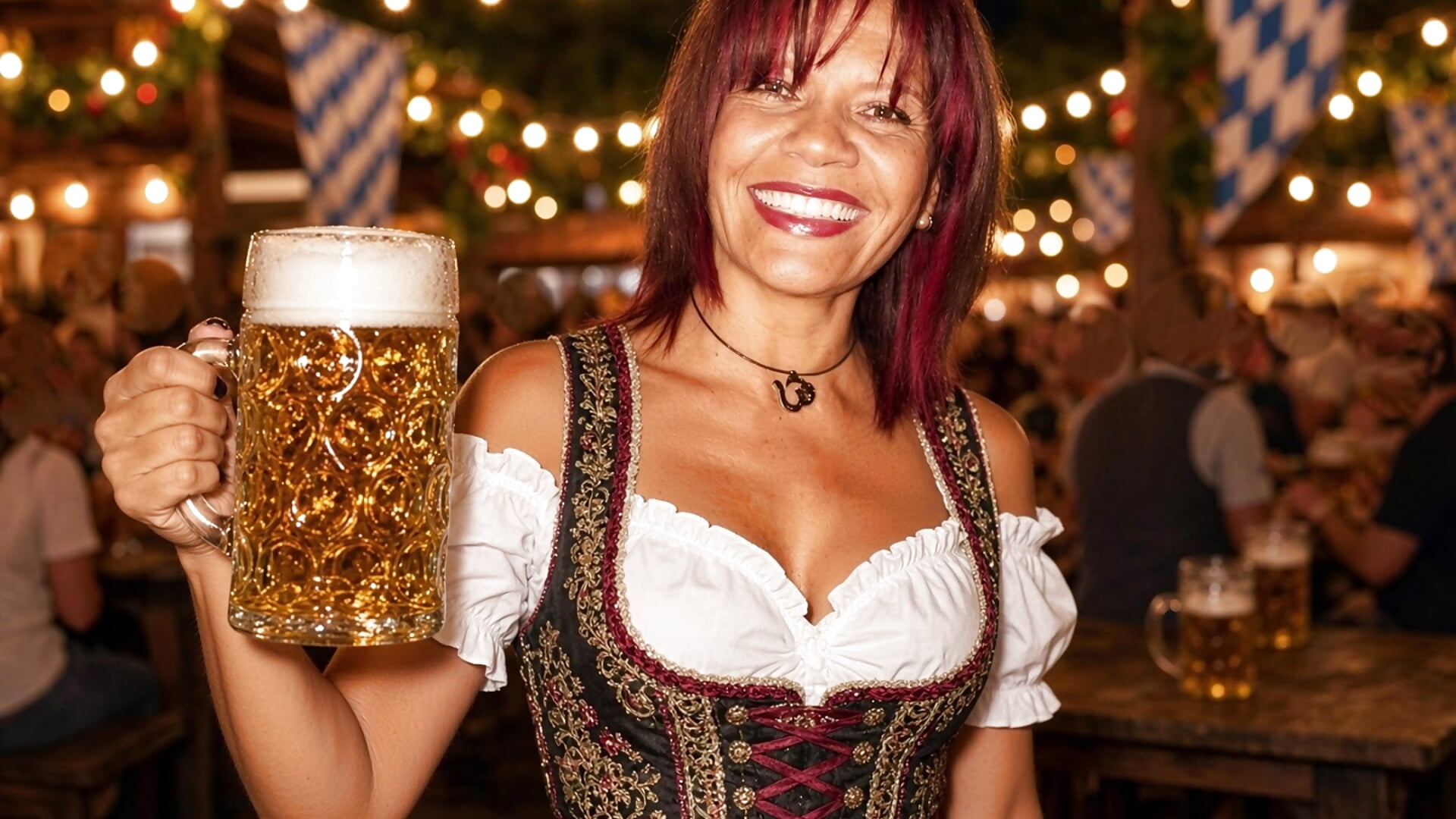🍺🥨 Oktoberfest 🇩🇪🎉 — filmik freyadevil333, modela(-lki) na kamerkach
