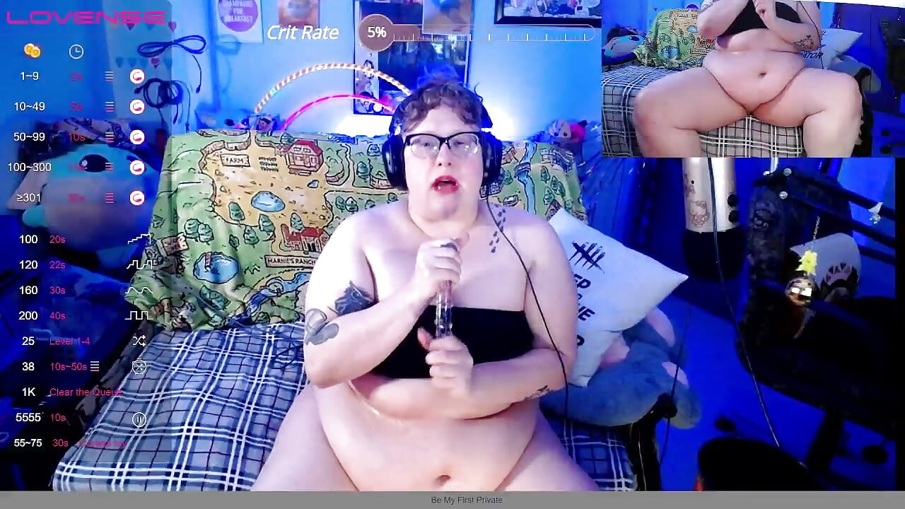 JERK OFF FOR ME - video by FatVeronica cam model