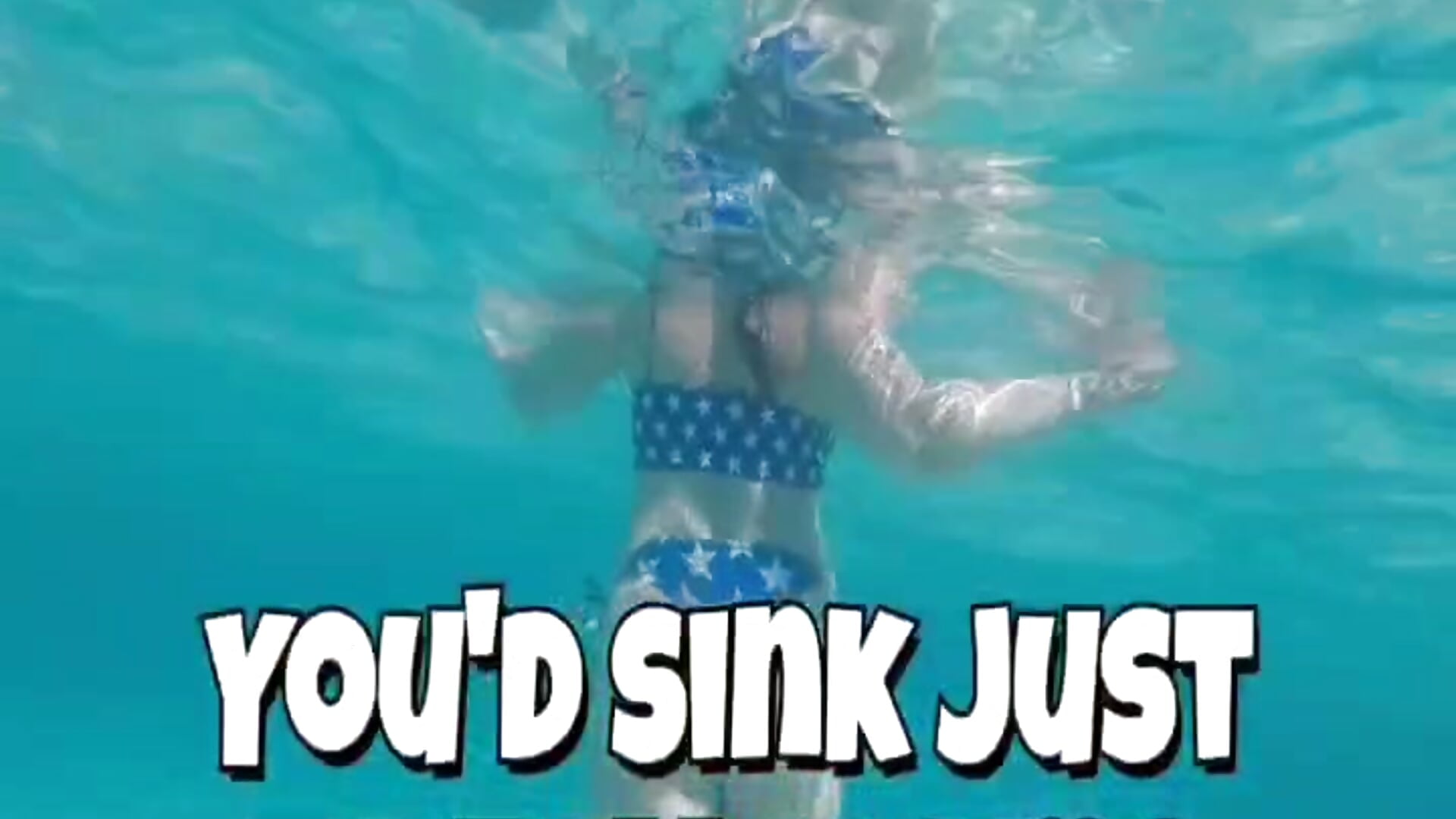 You'd sink just to follow me - video by KlaraHope cam model