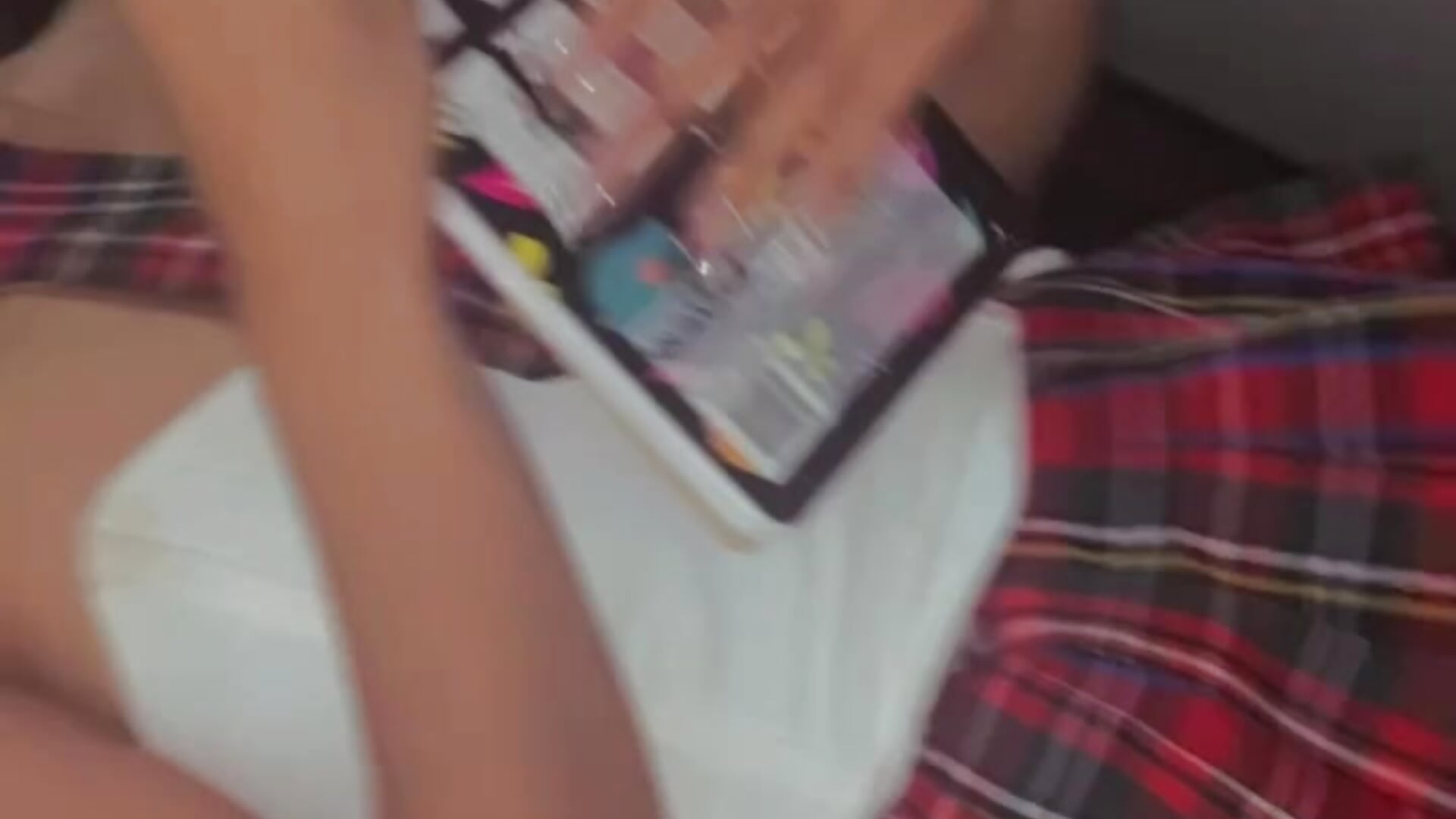 A very studious ass, schoolgirl with delicious ass