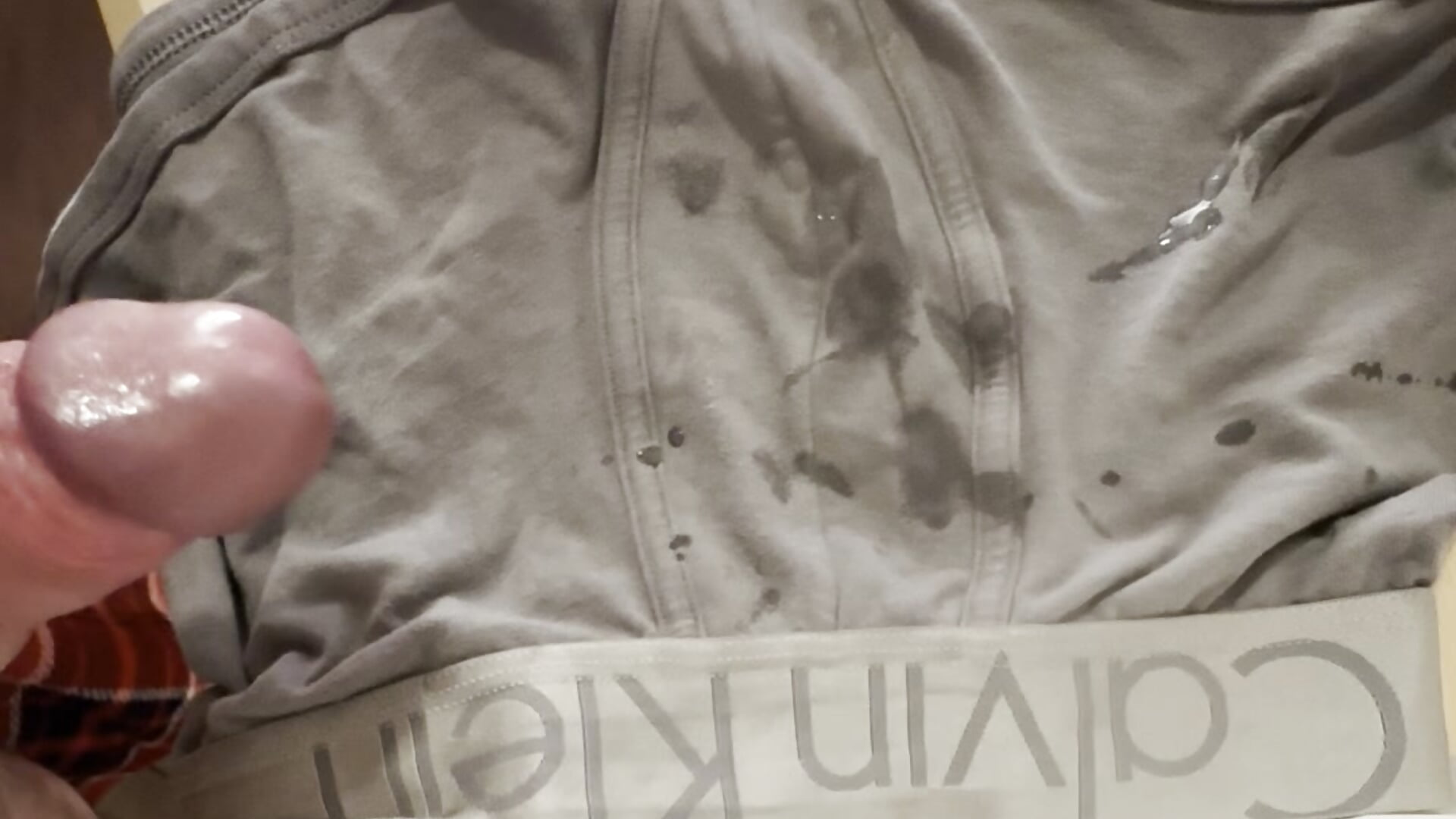Huge Load all over my Calvin's