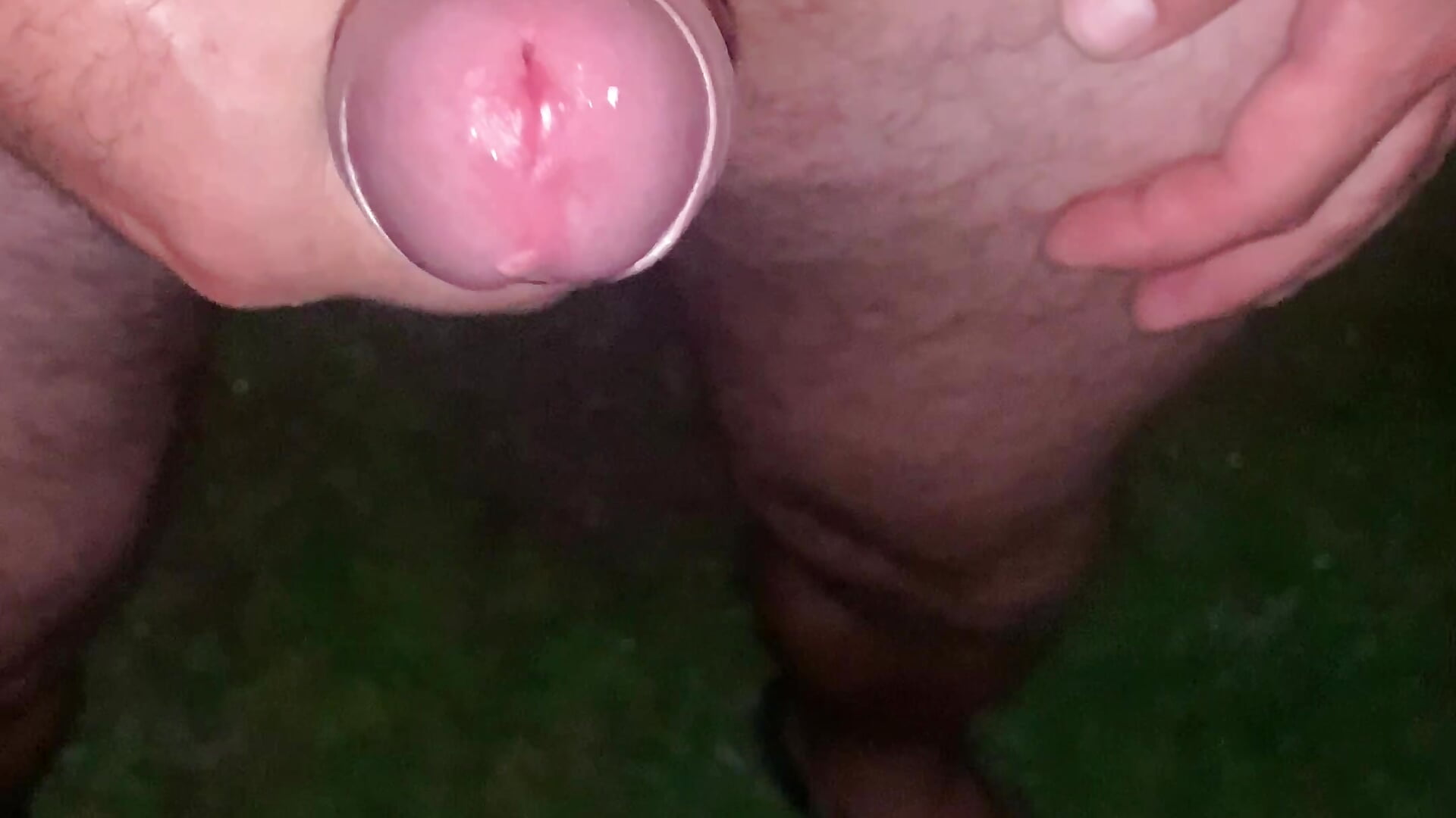 Nightcum in natur - video av Boomerhun cam model