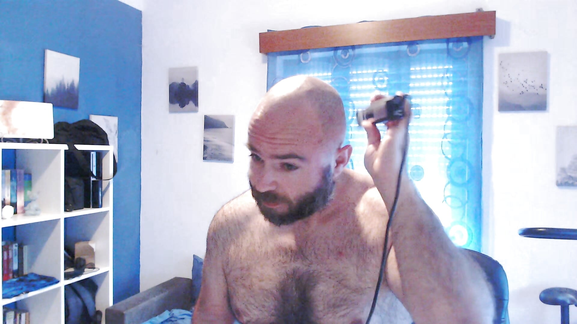 Large PVT , Shaving Head, Beard ,and cumming