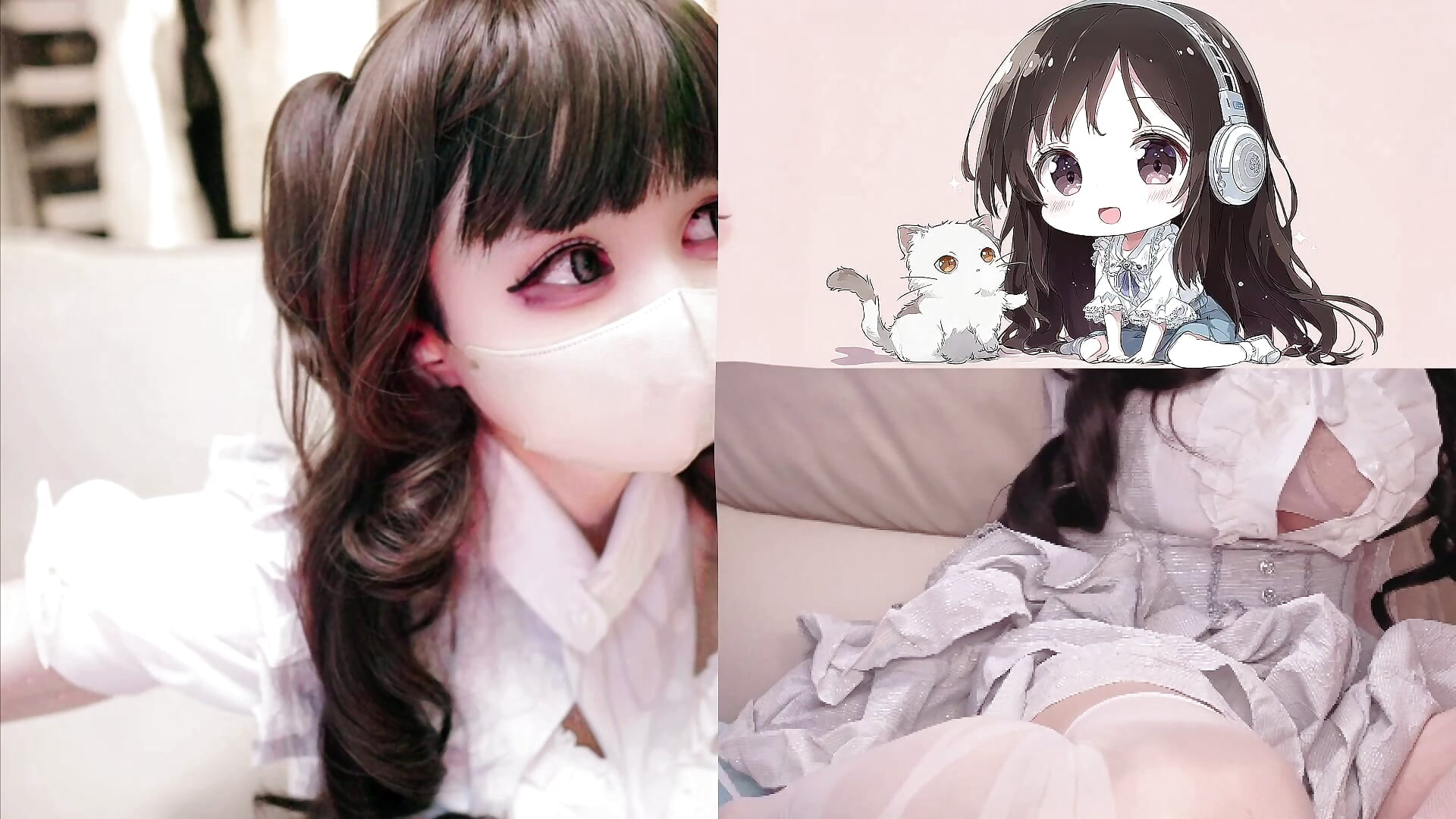 My ball slipped out 蛋蛋不小心跑出來 - video by Envyko cam model