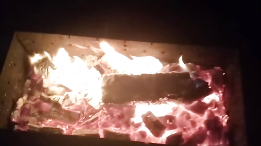Halloween fire - video by Freya_Milf cam model