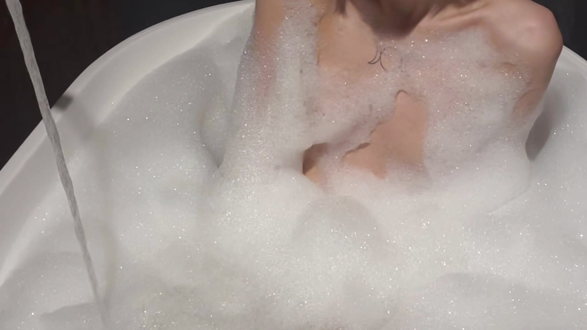 a foam party