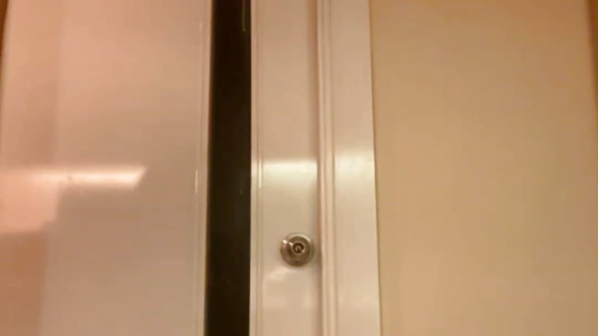 Live hard dildo fun after shower
