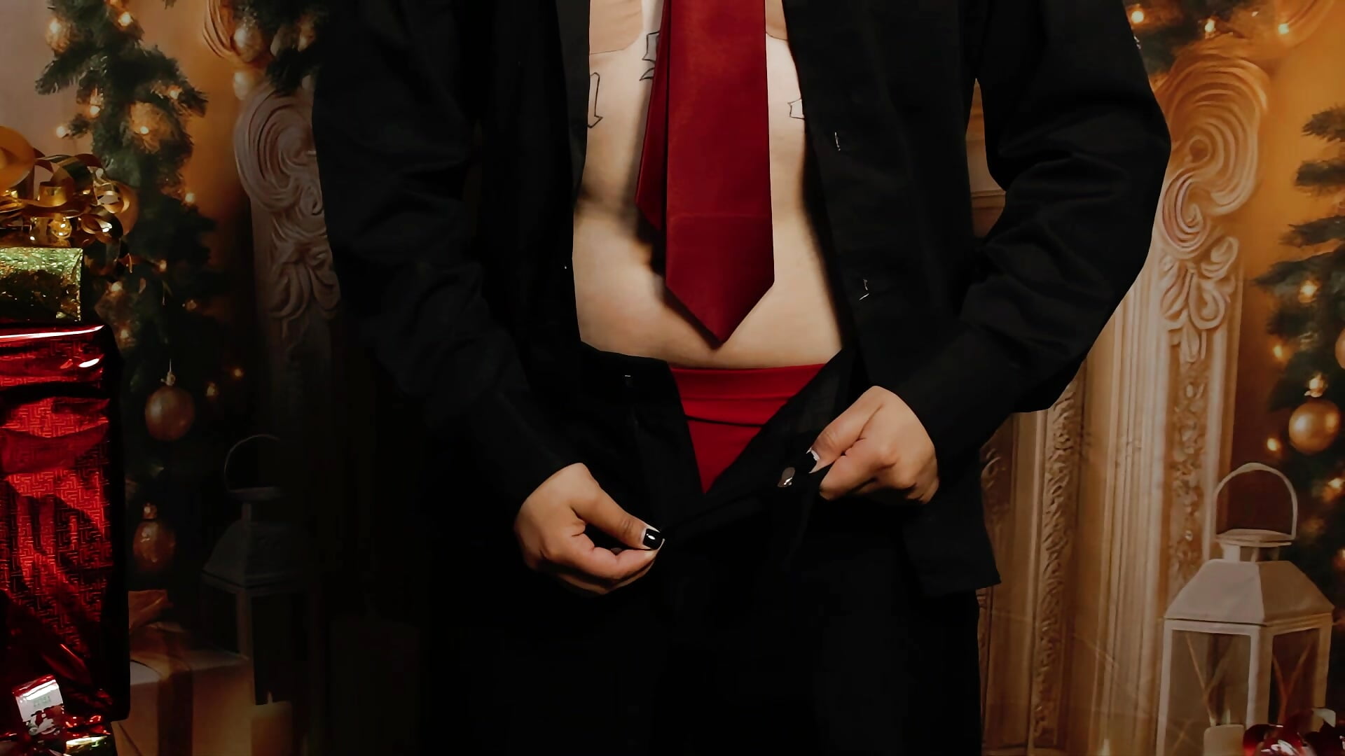 enjoy this christmas with me - video by alex_noa cam model