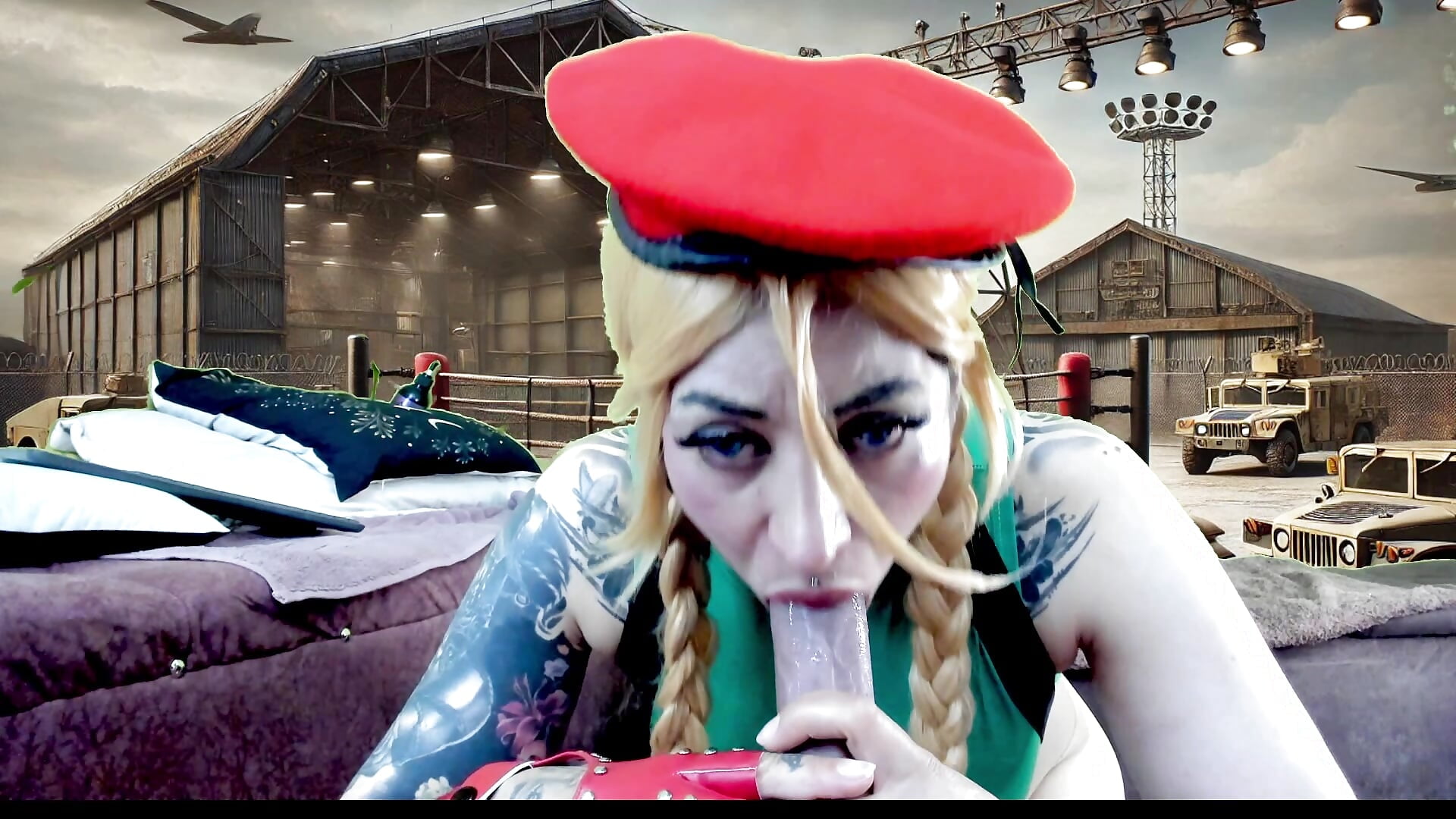 CAMMY SUCKS YOUR HARD COCK