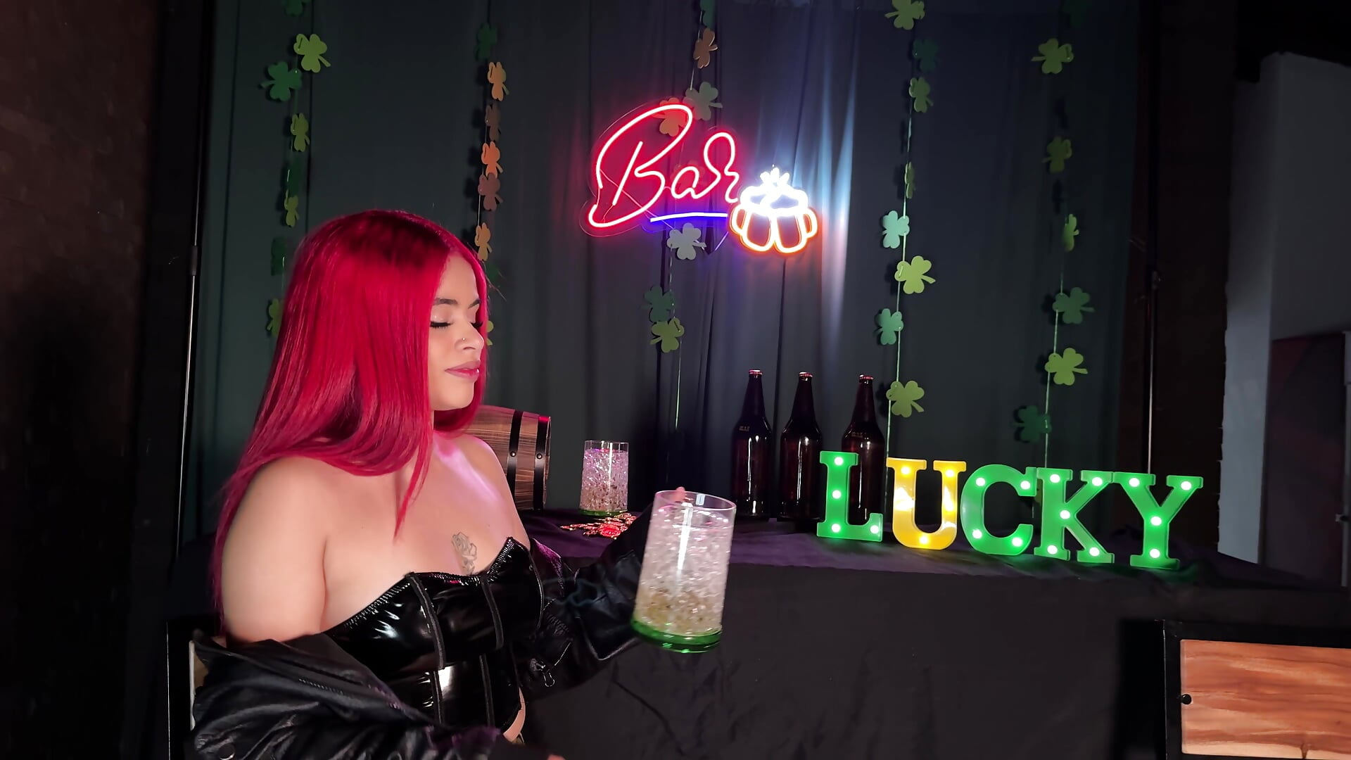 Saint Patrick’s Day - vidéo du modèle de showcams Dalia-Prada