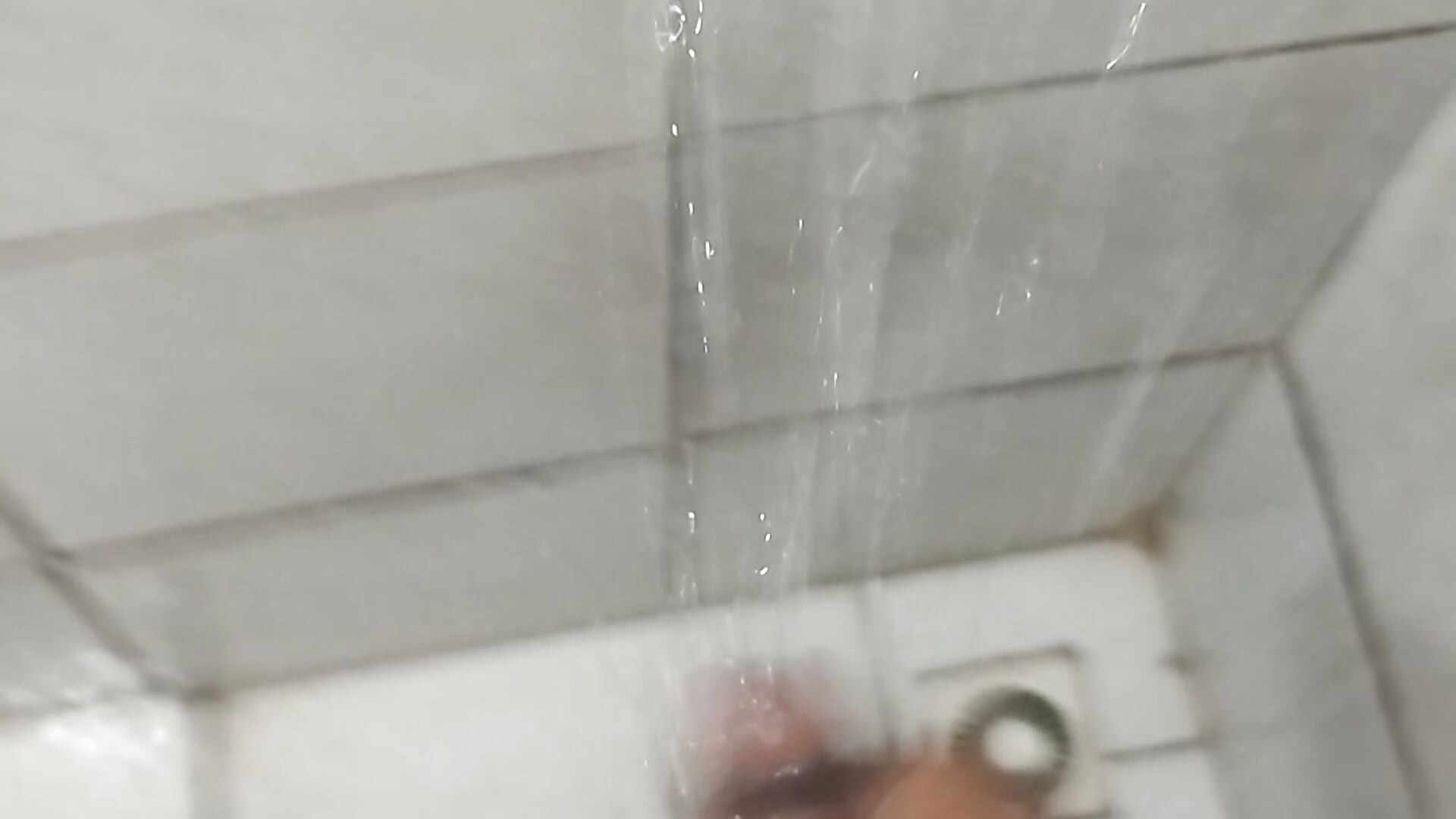 cumming my dick in the shower