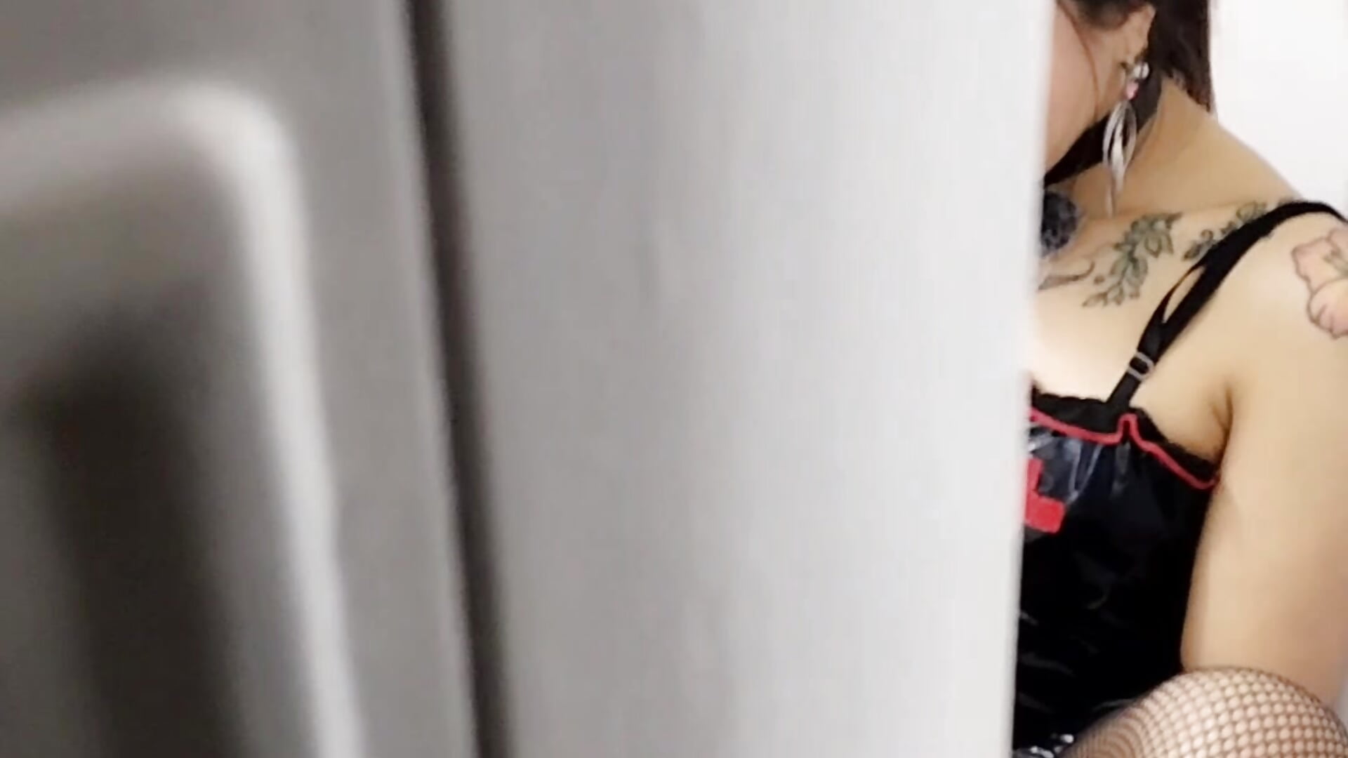 I was discovered in the bathroom masturbating 😈