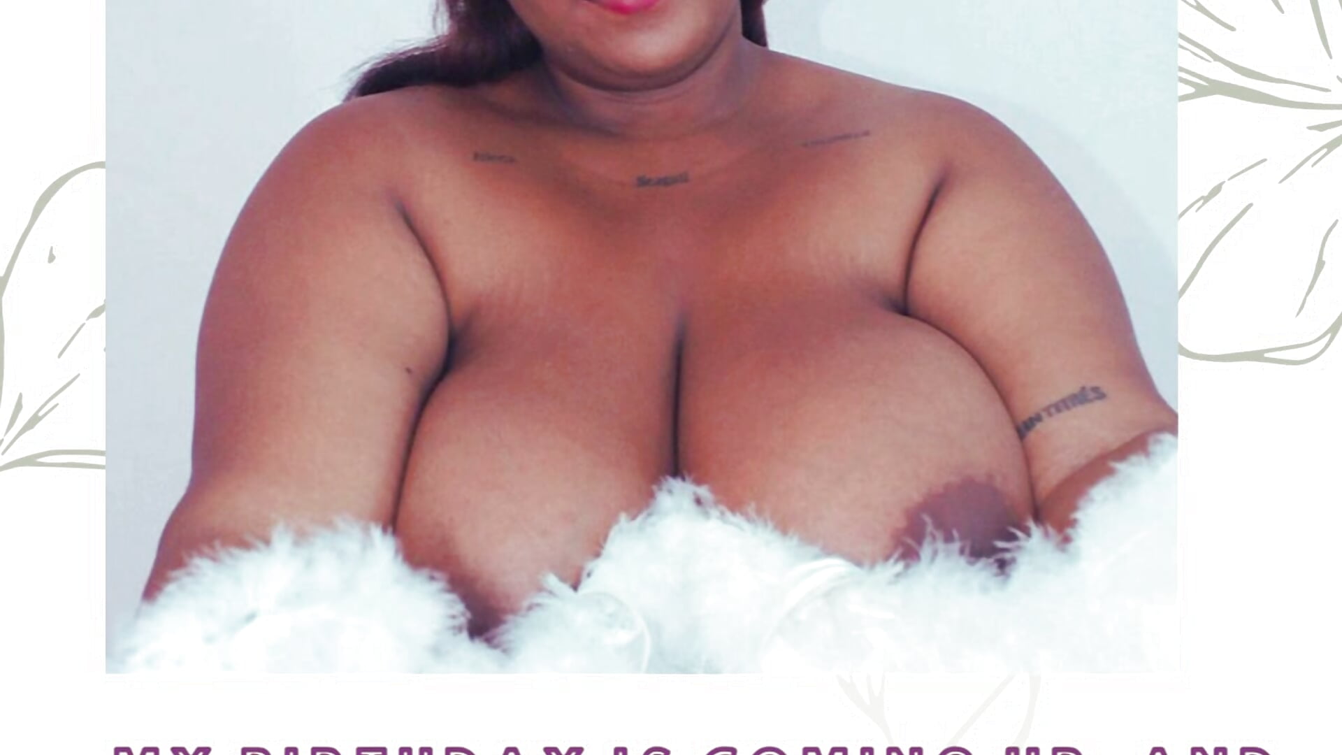 cumple charlote - video by bbw_charlote cam model
