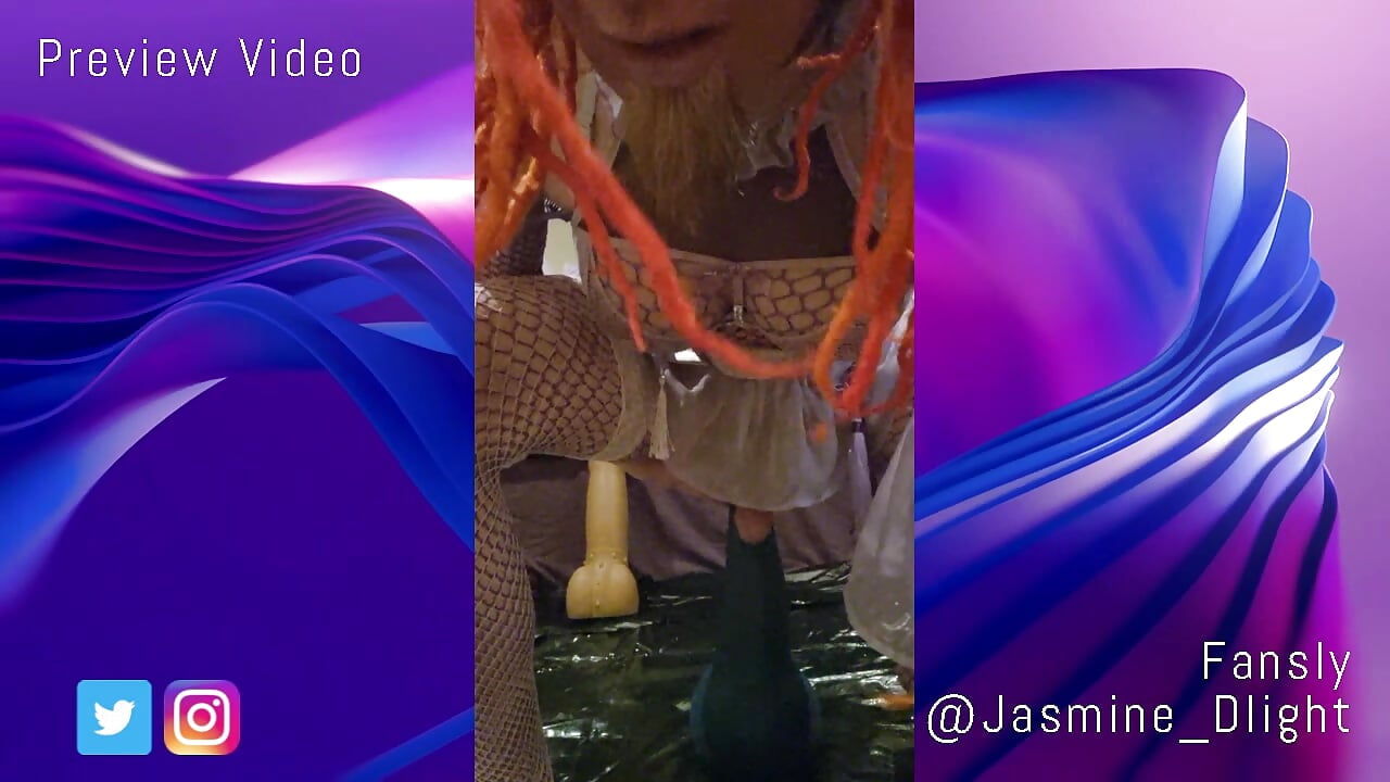 John Thomas Toys tail XL insertion - Jasmine_dlight主播的视频