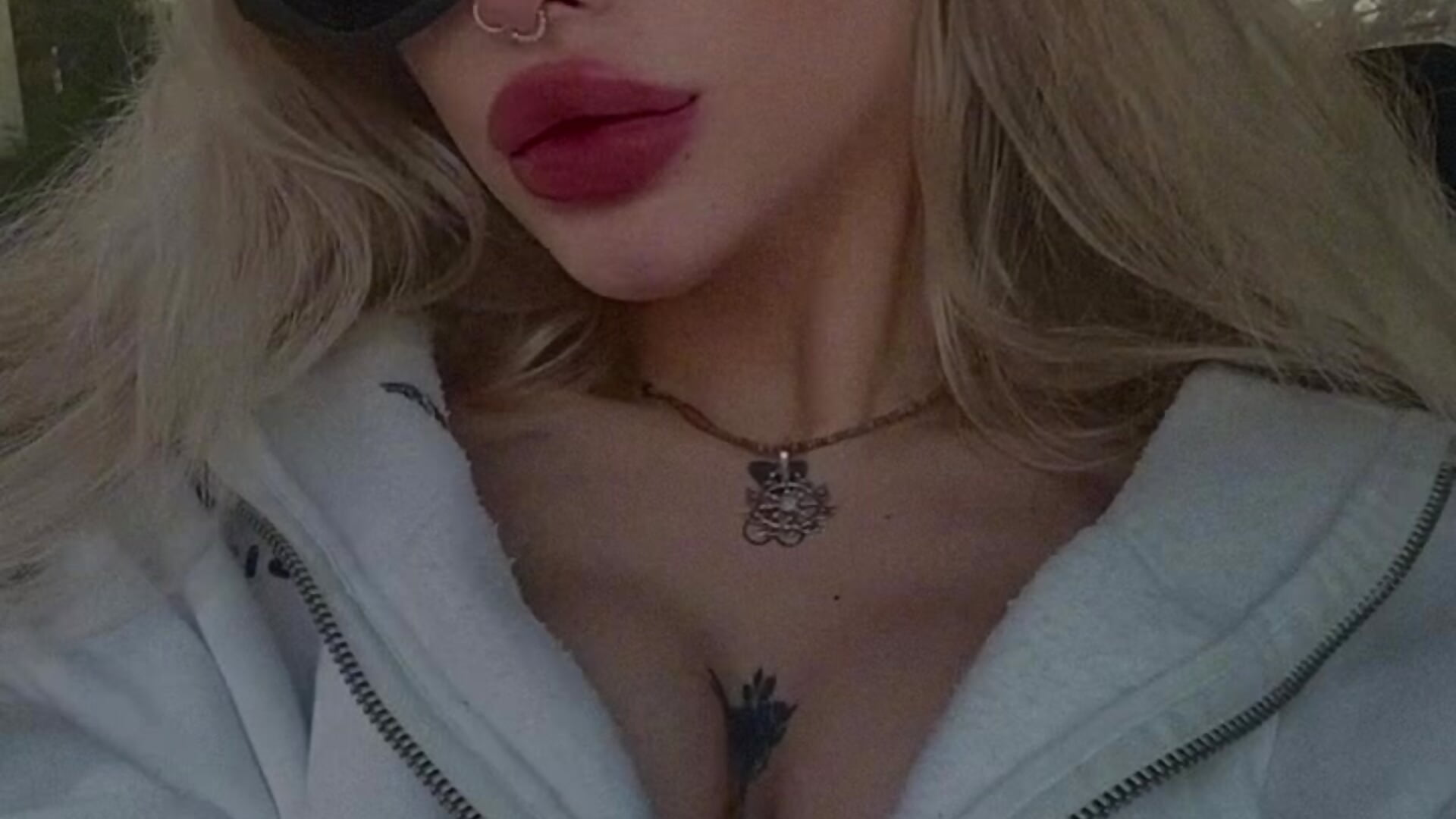 Molly and glasses