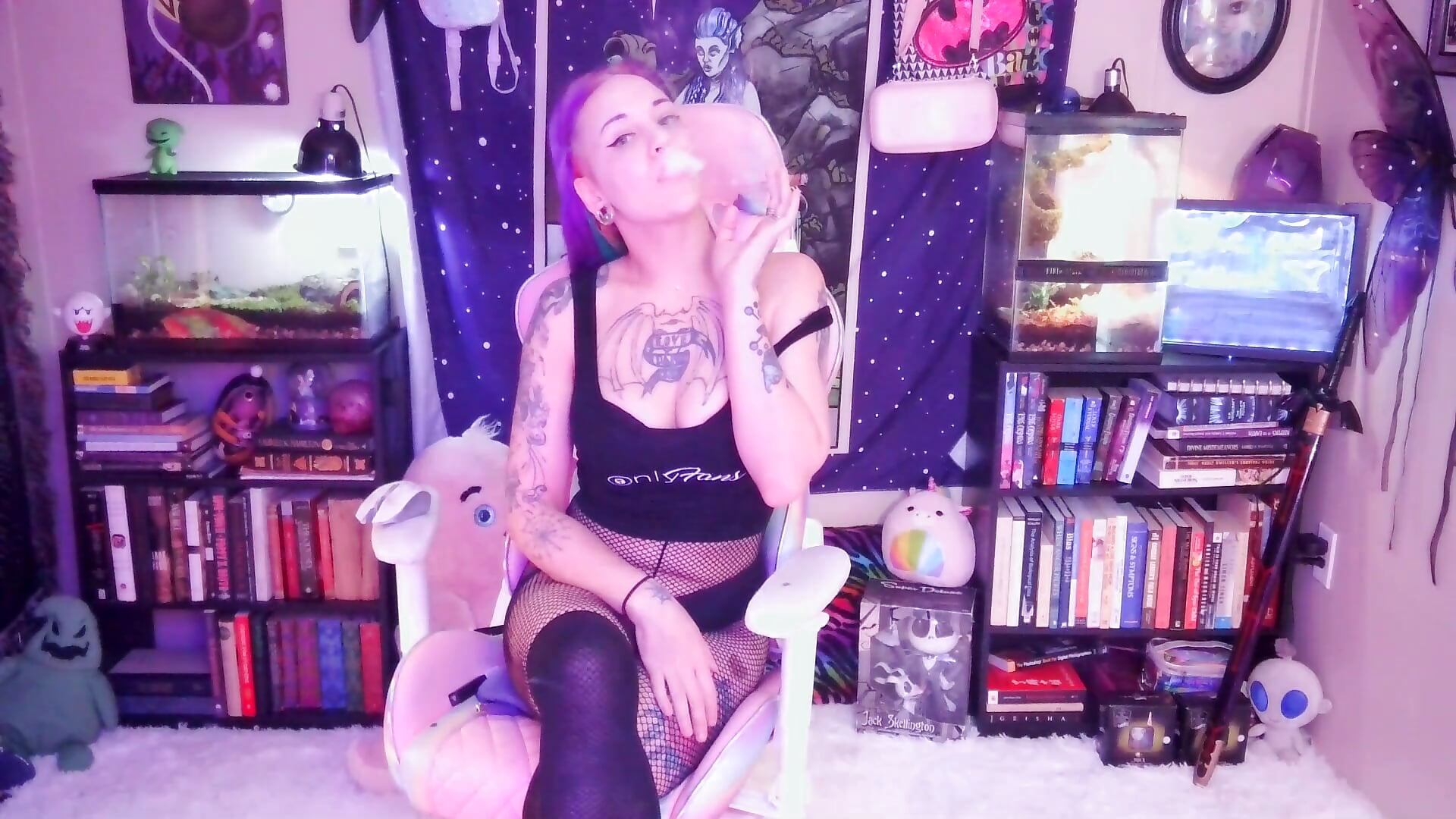smoking count down {findom} - video by faeofmyths cam model