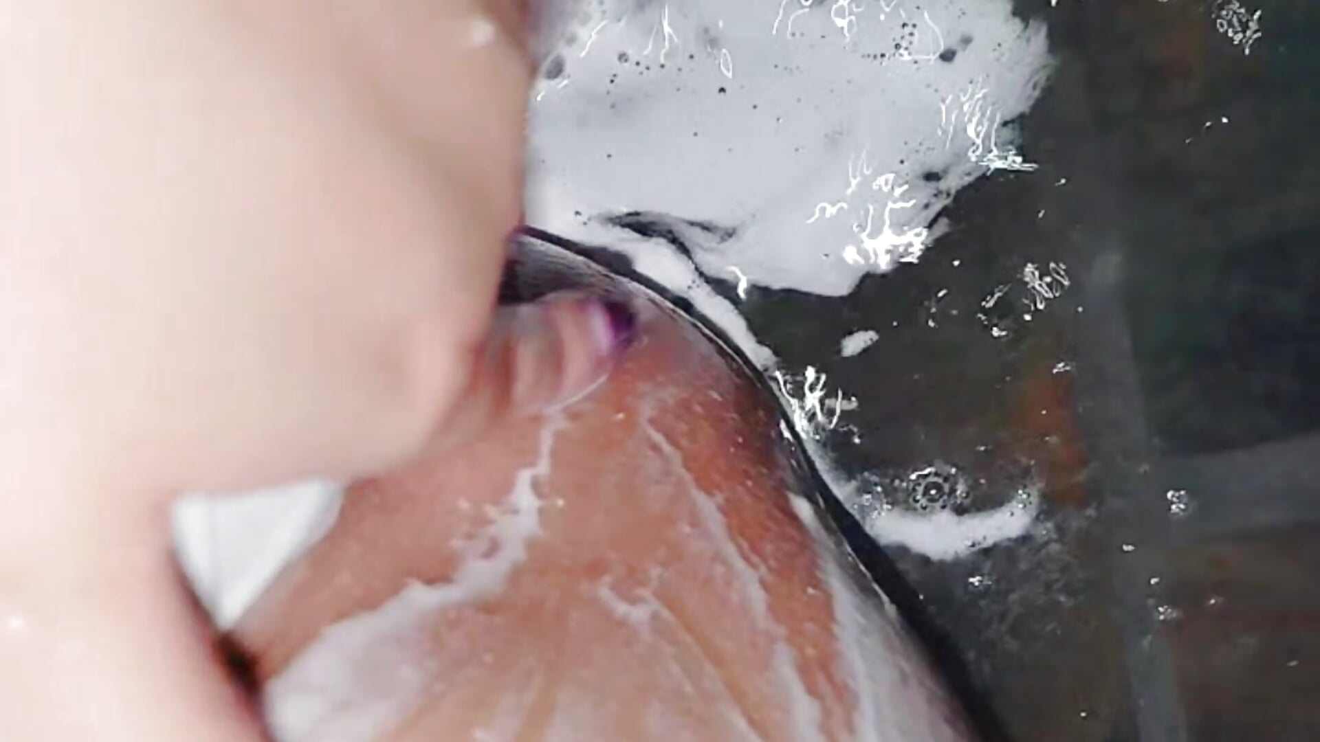 Soapy wet pussy