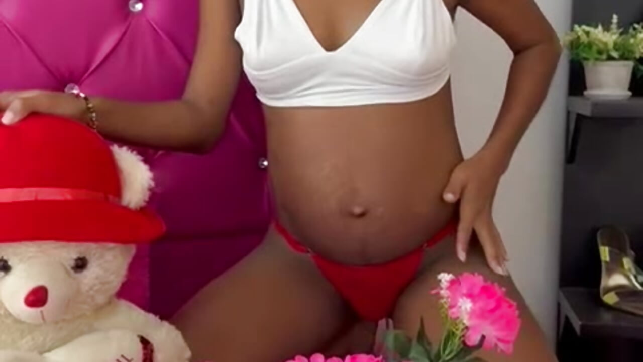 feliz con mi embarazo chicos - video av ana_myle1 cam-modell